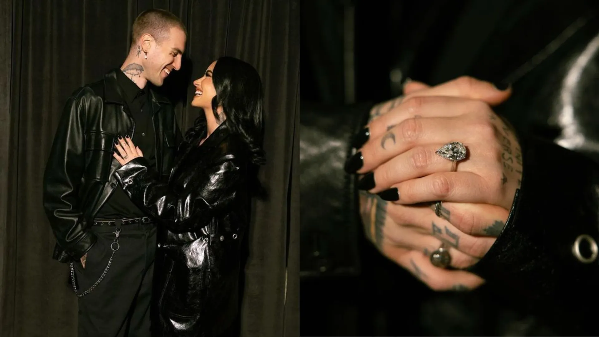Demi Lovato's fiancÃ© Jutes 'almost broke down crying' during adorable proposal