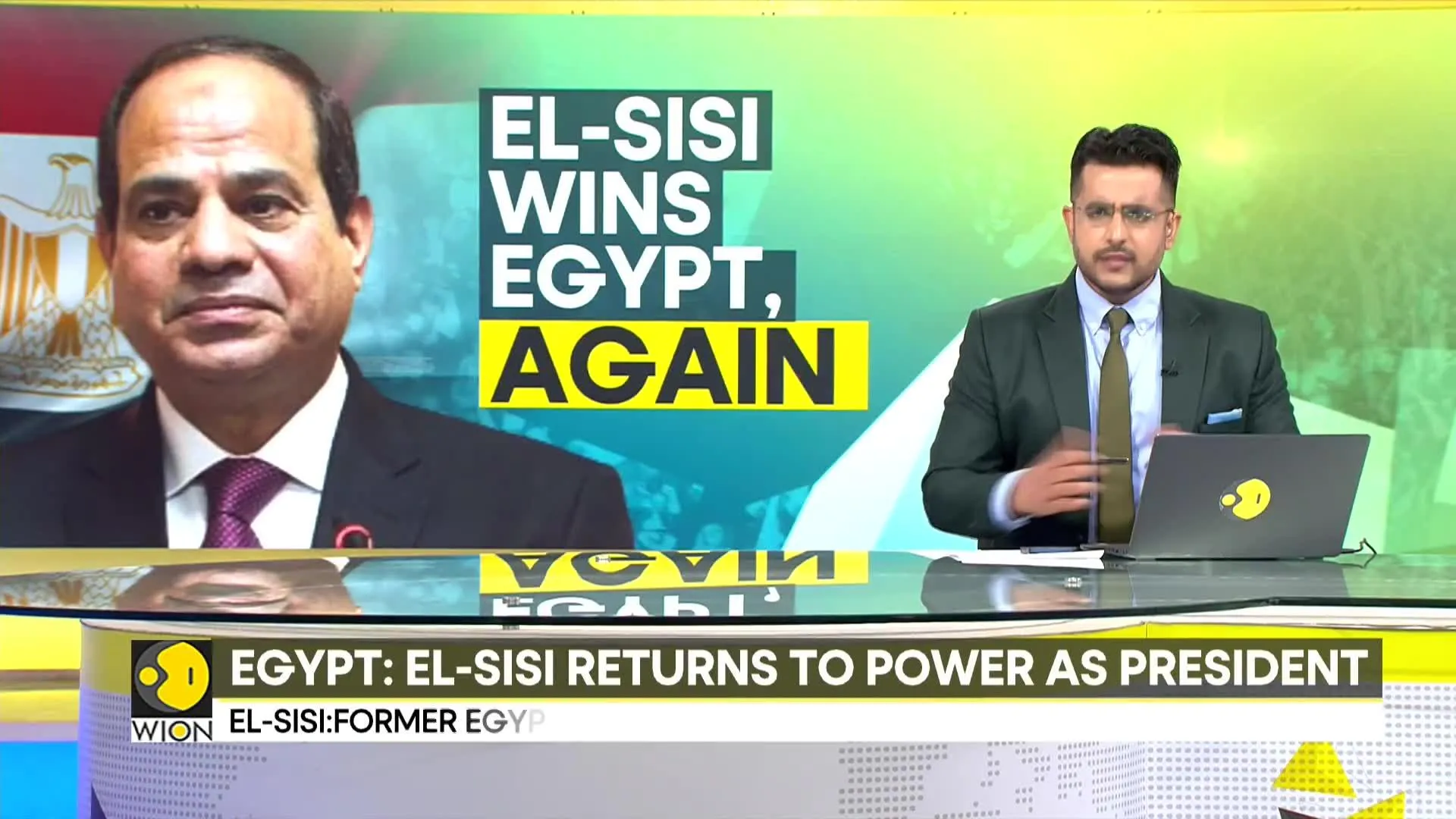 El-Sisi returns to power as Egypt's President, garners 89.6% of the votes