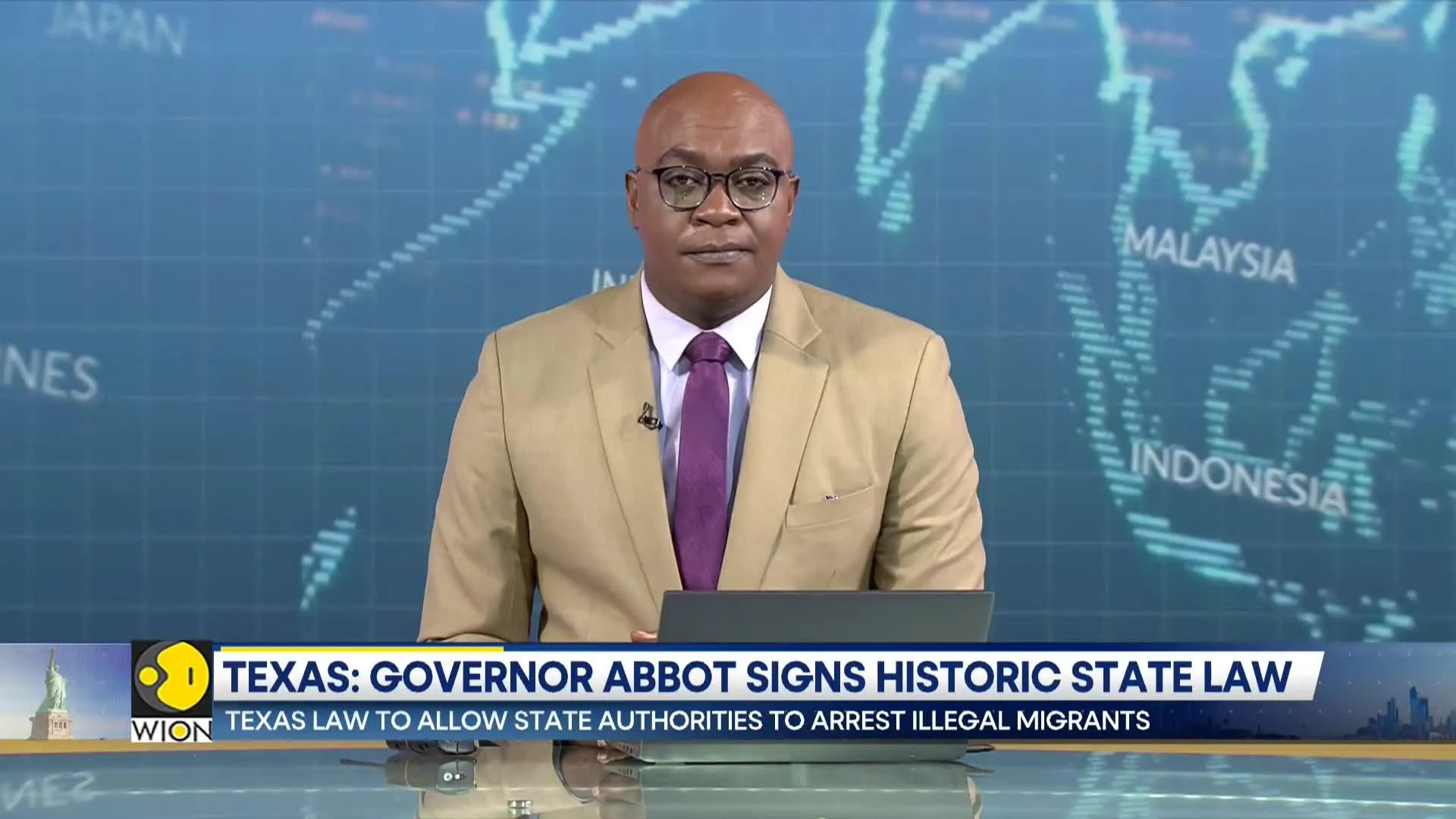 Texas: Governor Abbot signs historic state law, allows police to arrest illegal migrants