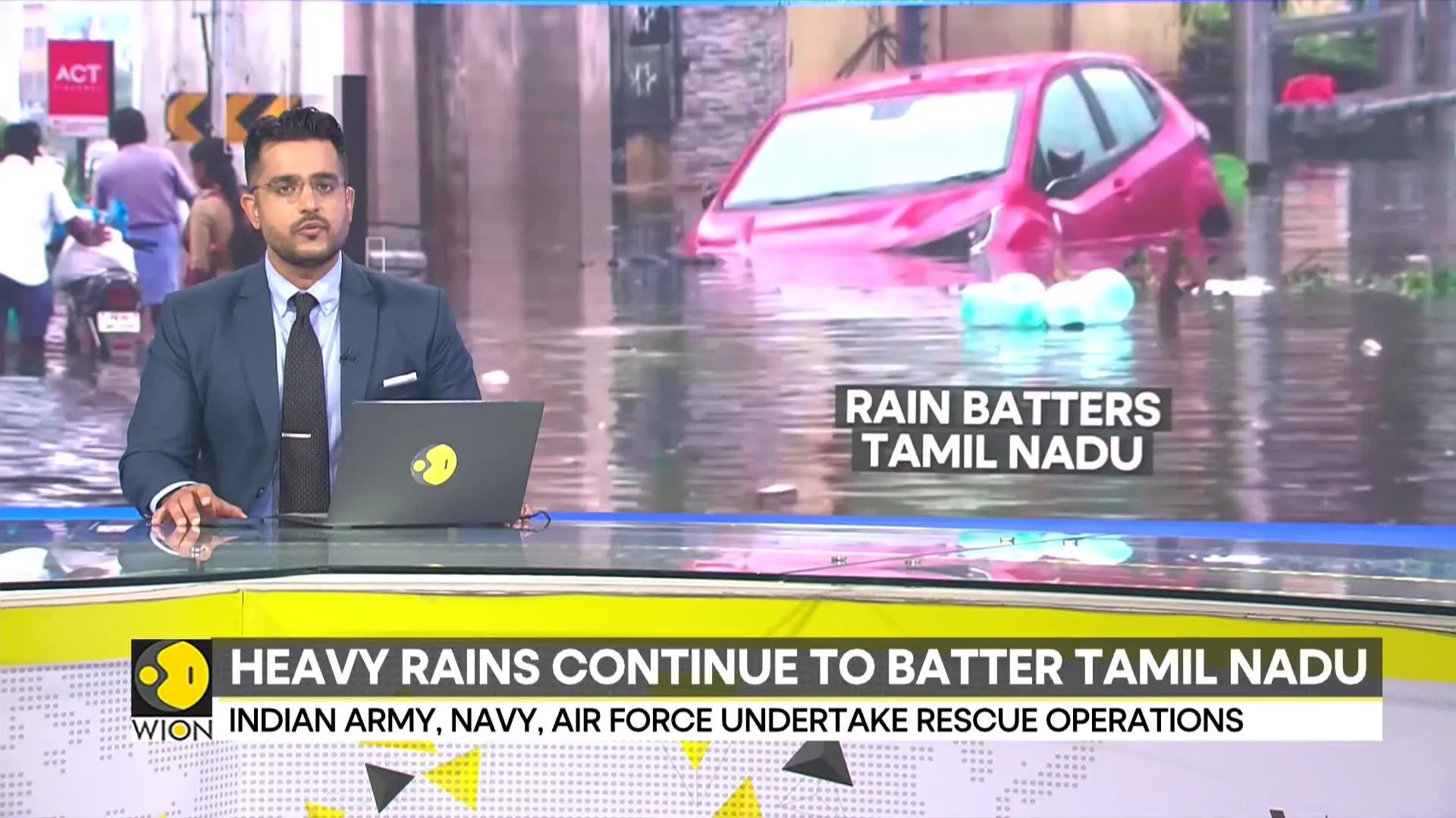 Tamil Nadu rains: Rescue operation underway, IAF air-drops relief material
