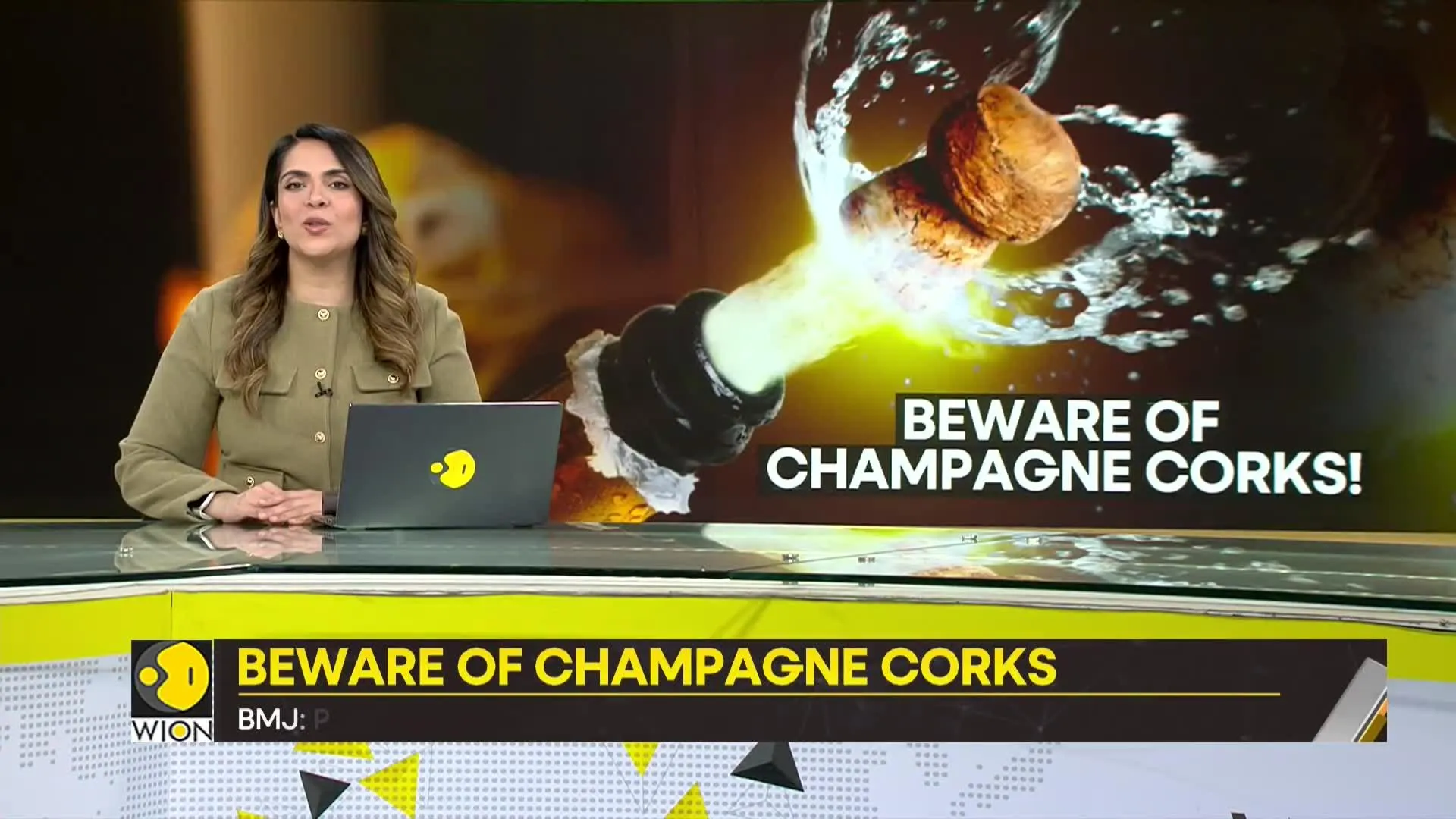 Gravitas: The dark aspect of popping a champagne cork