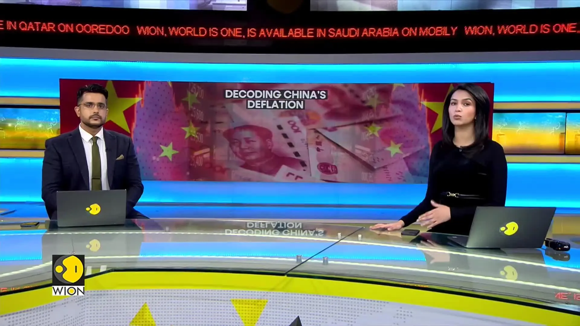 Deflation in China impacting global disinflation efforts