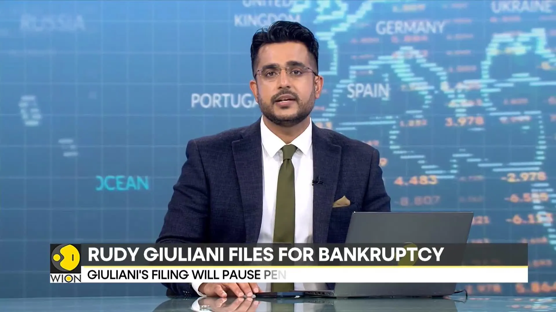 Rudy Giuliani files for Bankrupty