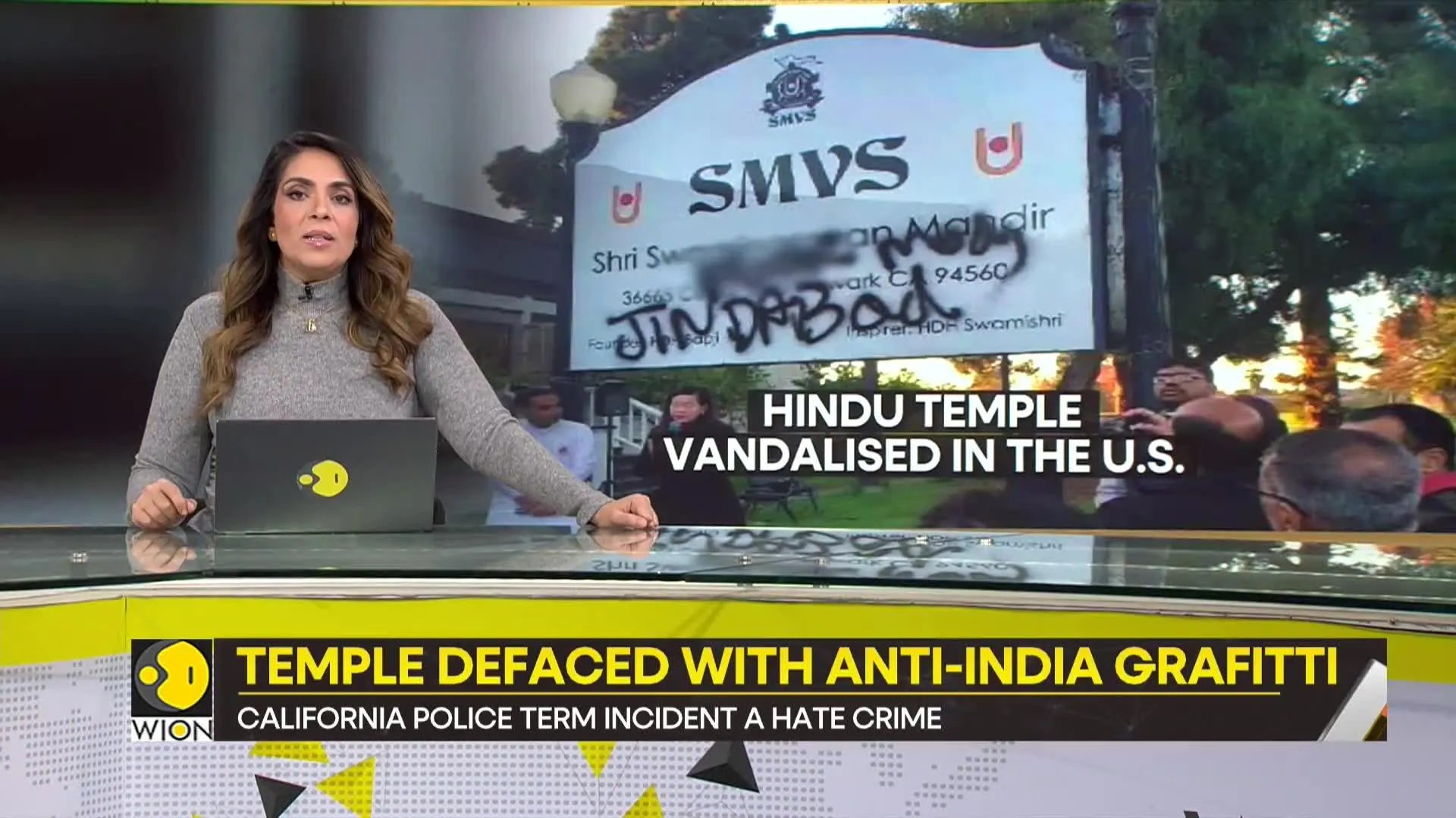 Gravitas | Hindu Temple vandalised again | Can US still preach the world?