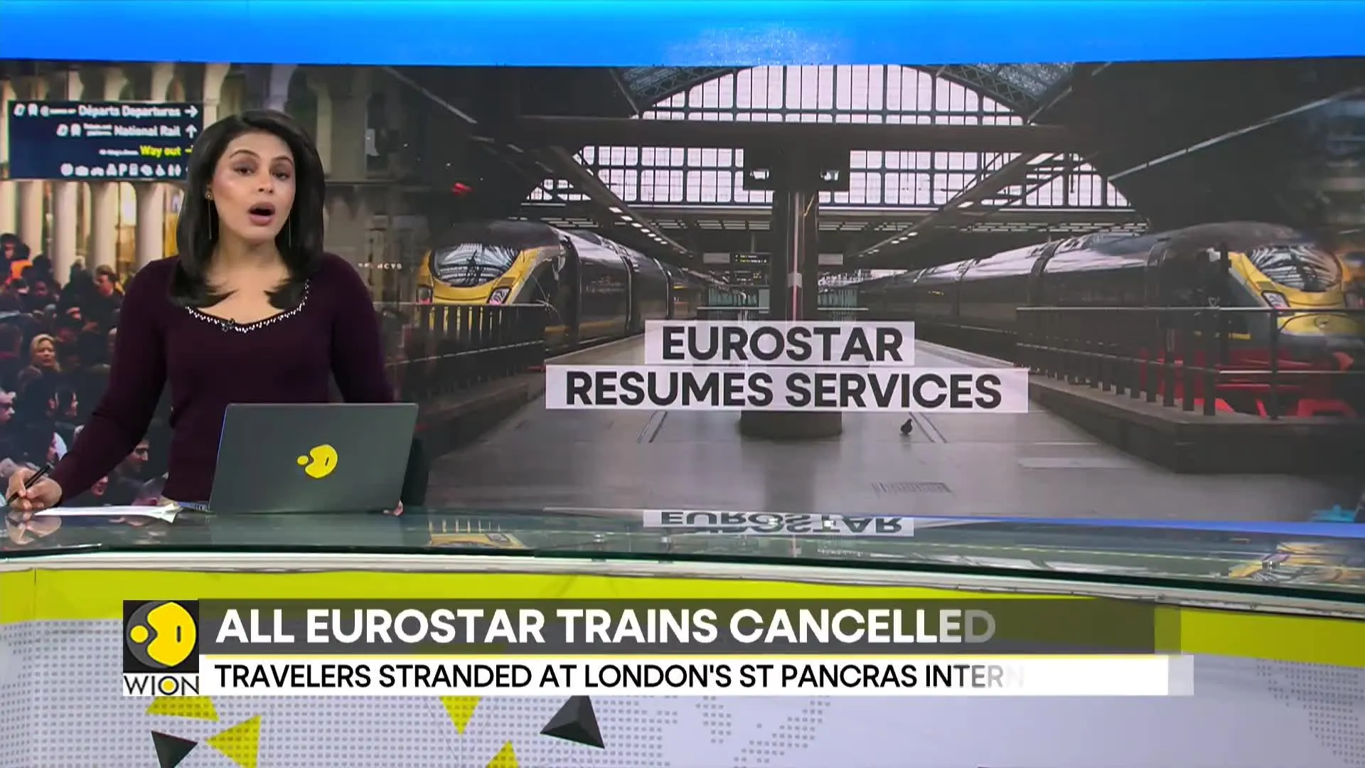 Eurostar services disrupted, more than a dozen trains cancelled