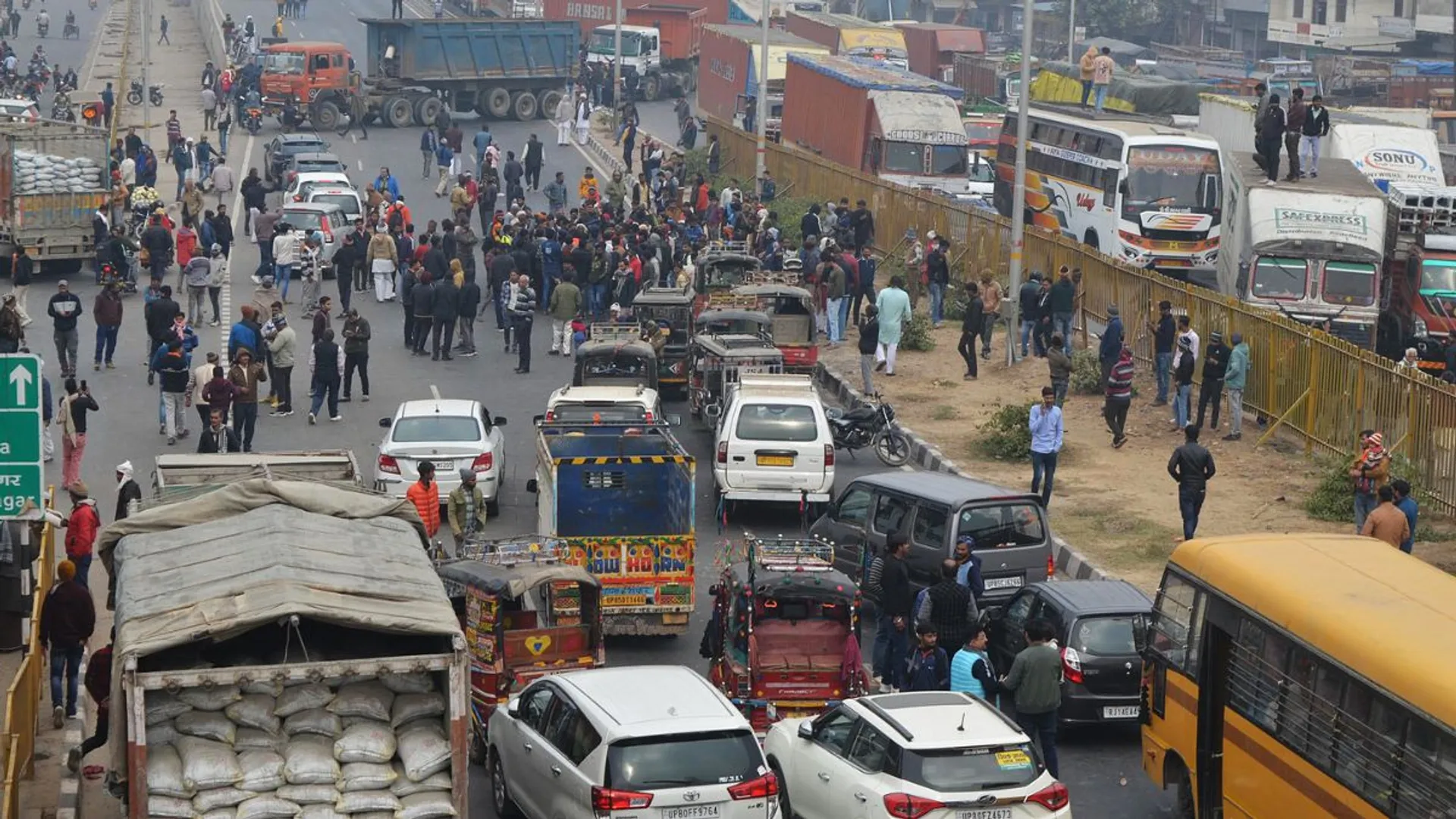 Why are Indian truckers on nationwide strike? What are they protesting against?