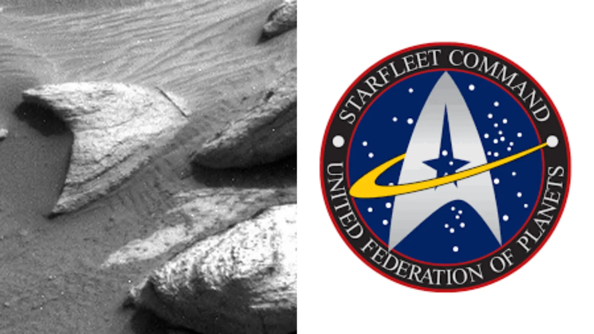 Mars rock resembling iconic Star Trek symbol snapped by NASA’s Curiosity rover