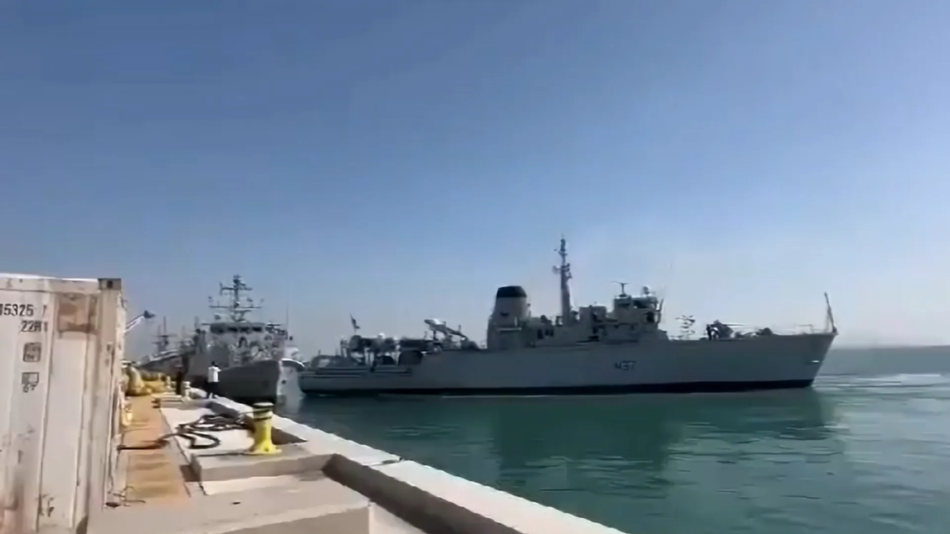 Watch | Two British Navy ships collide off Bahrain, sustain ‘damage’