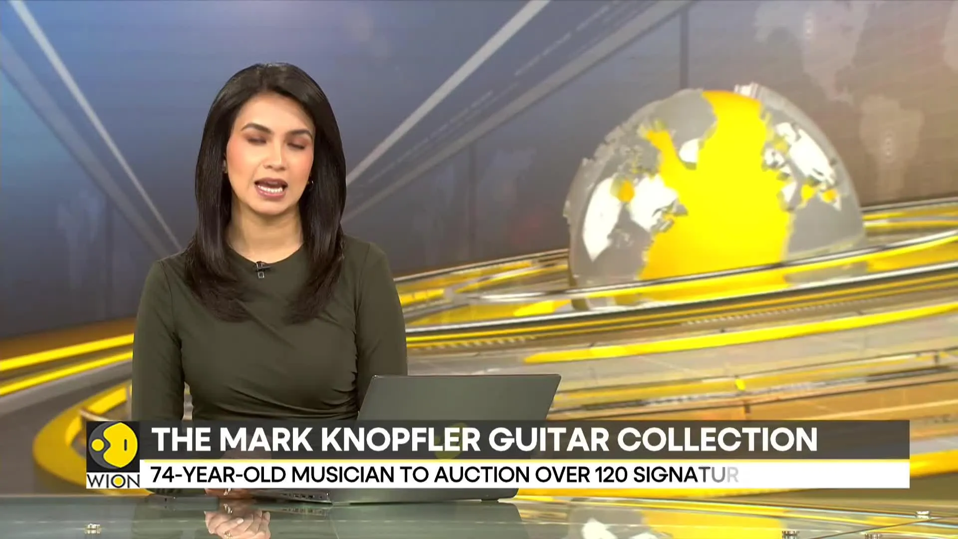 Mark Knopfler's guitar collection up for auction