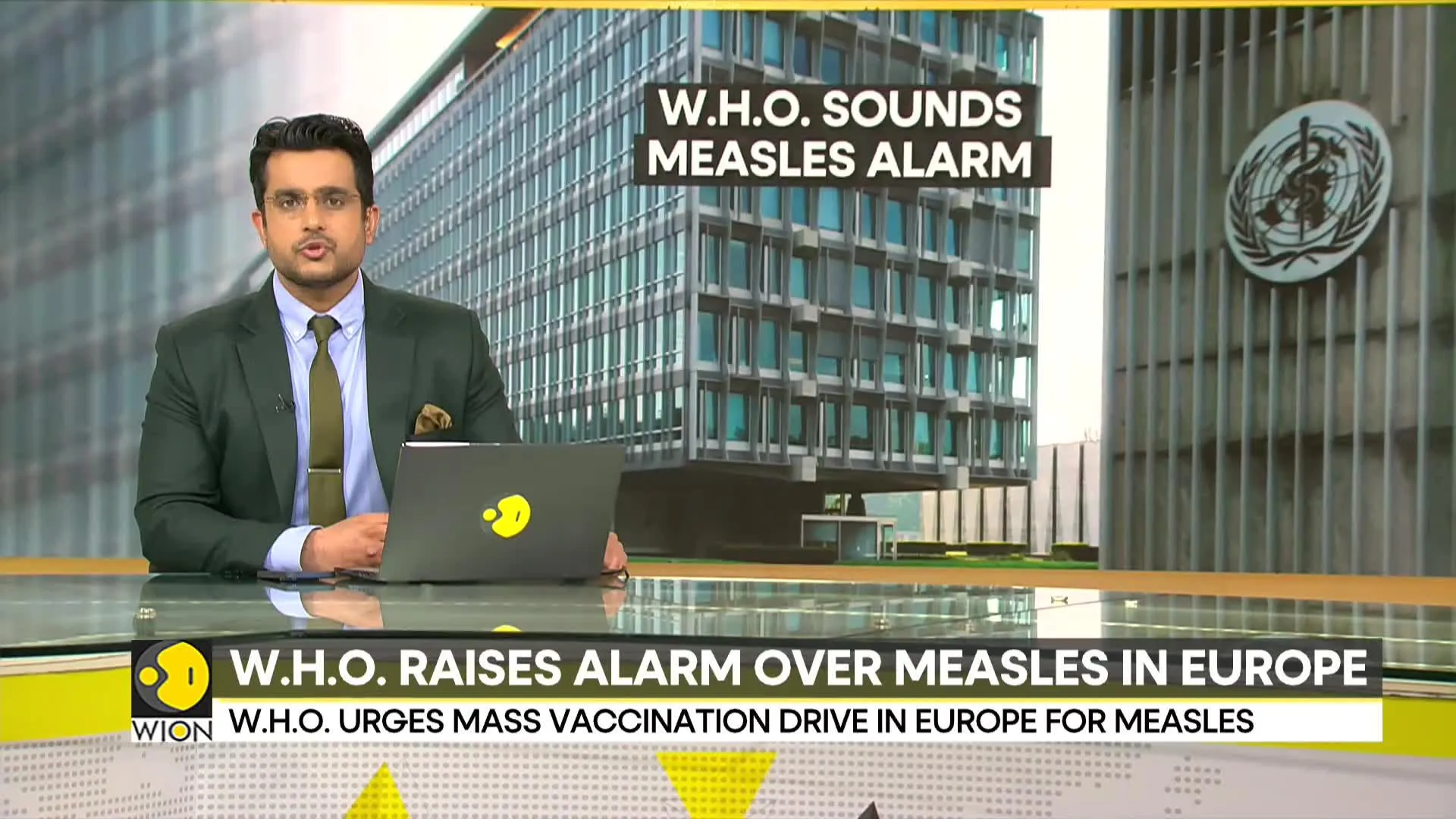 W.H.O raises alarm over measles in Europe, urges mass vaccination drive