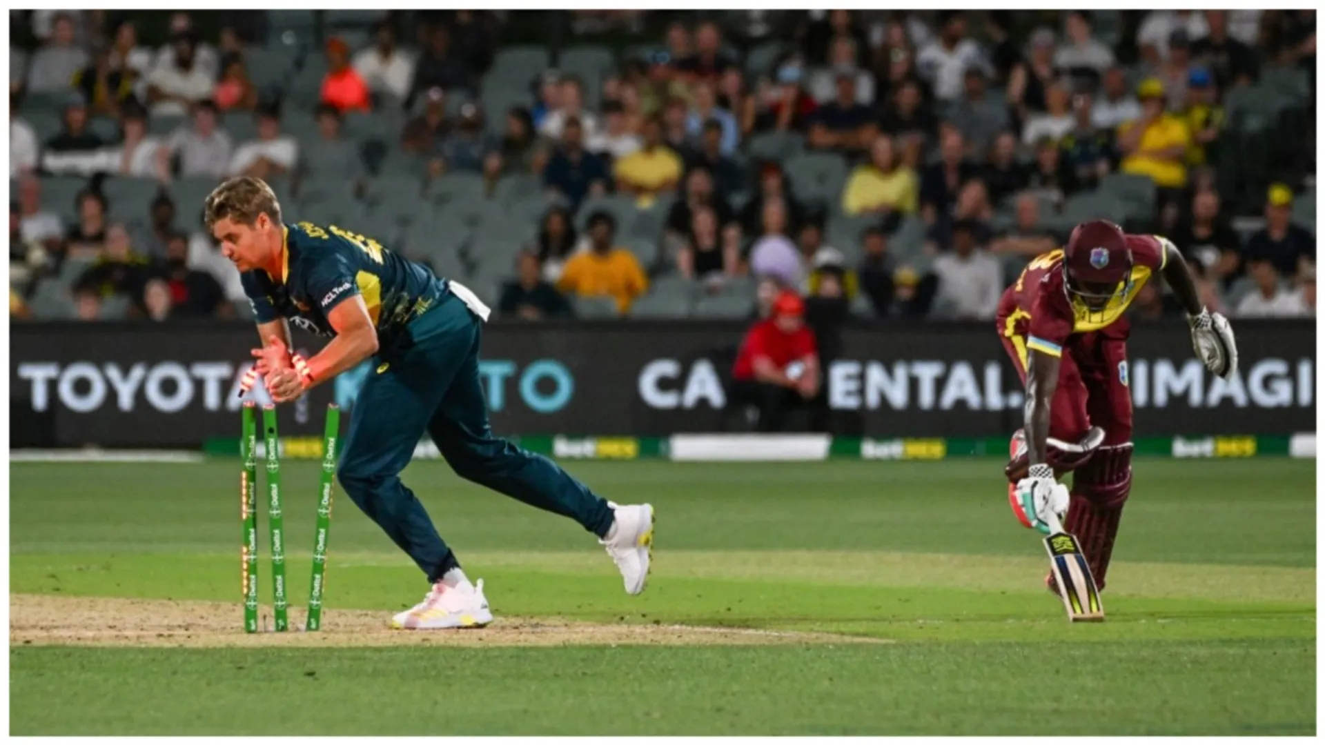 WATCH: Bizarre scenes! Australia run out Alzarri Joseph, umpire declares batter not-out for no appeal