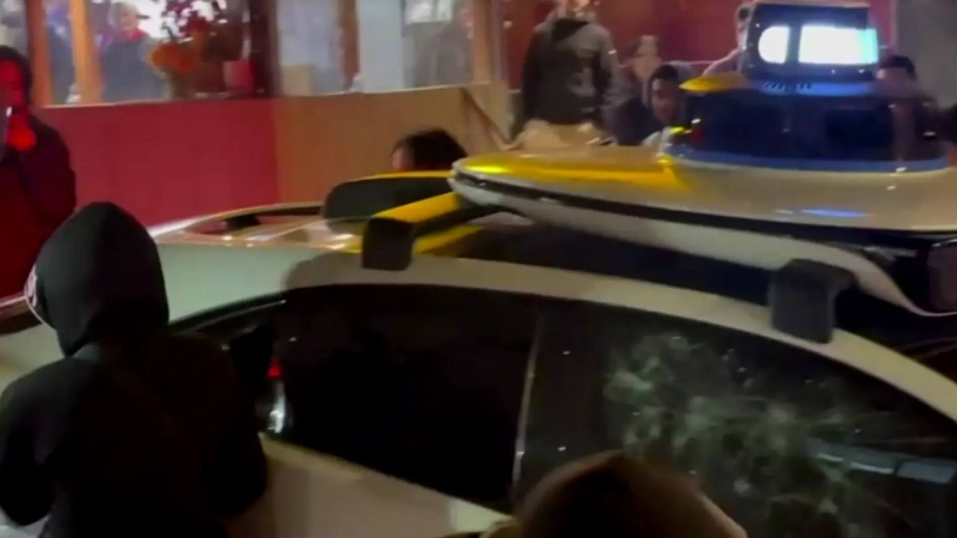 US: Self-driving car vandalised, set on fire by crowd in San Francisco