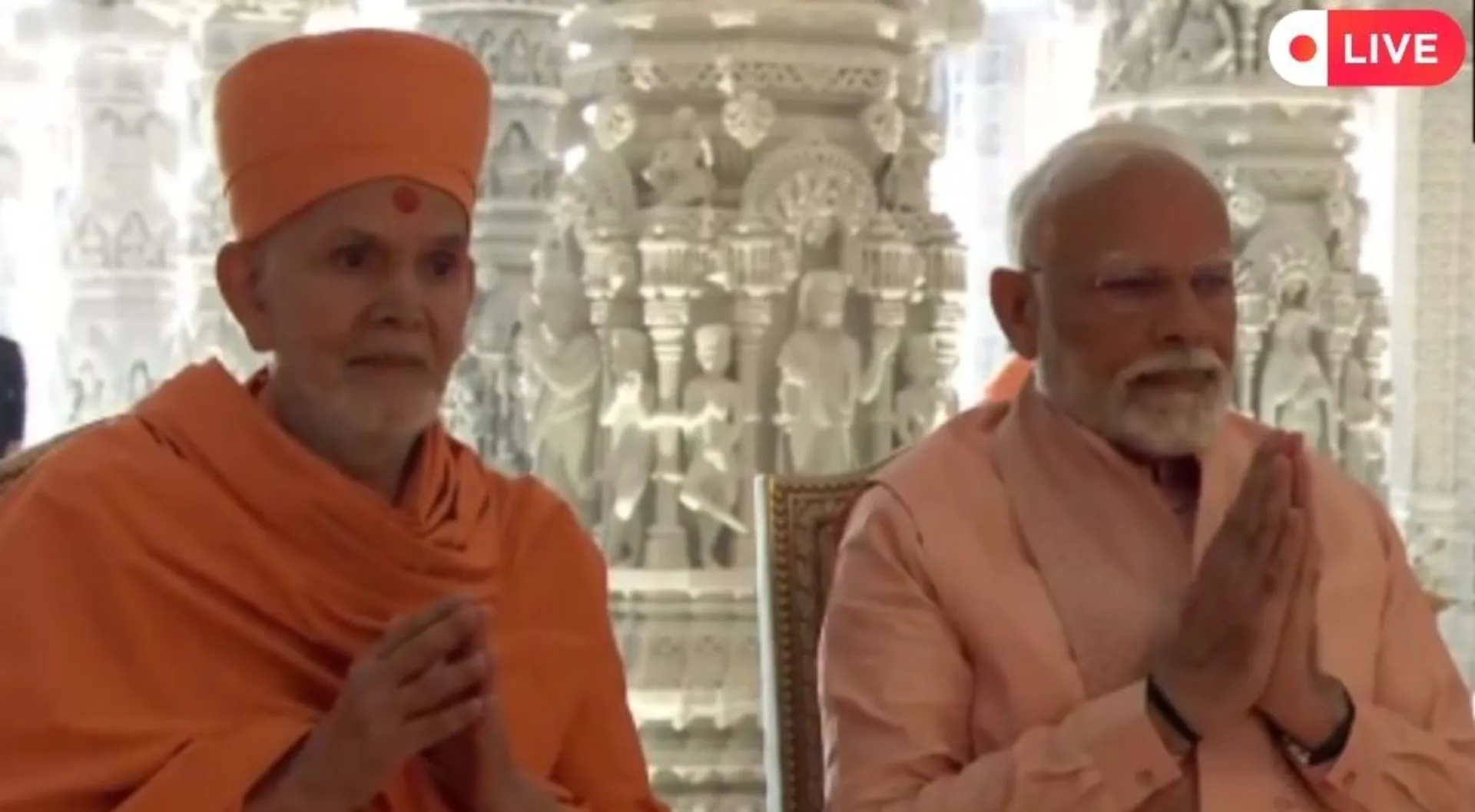 BAPS Abu Dhabi Temple Live: 'Golden chapter' for UAE, says PM Modi