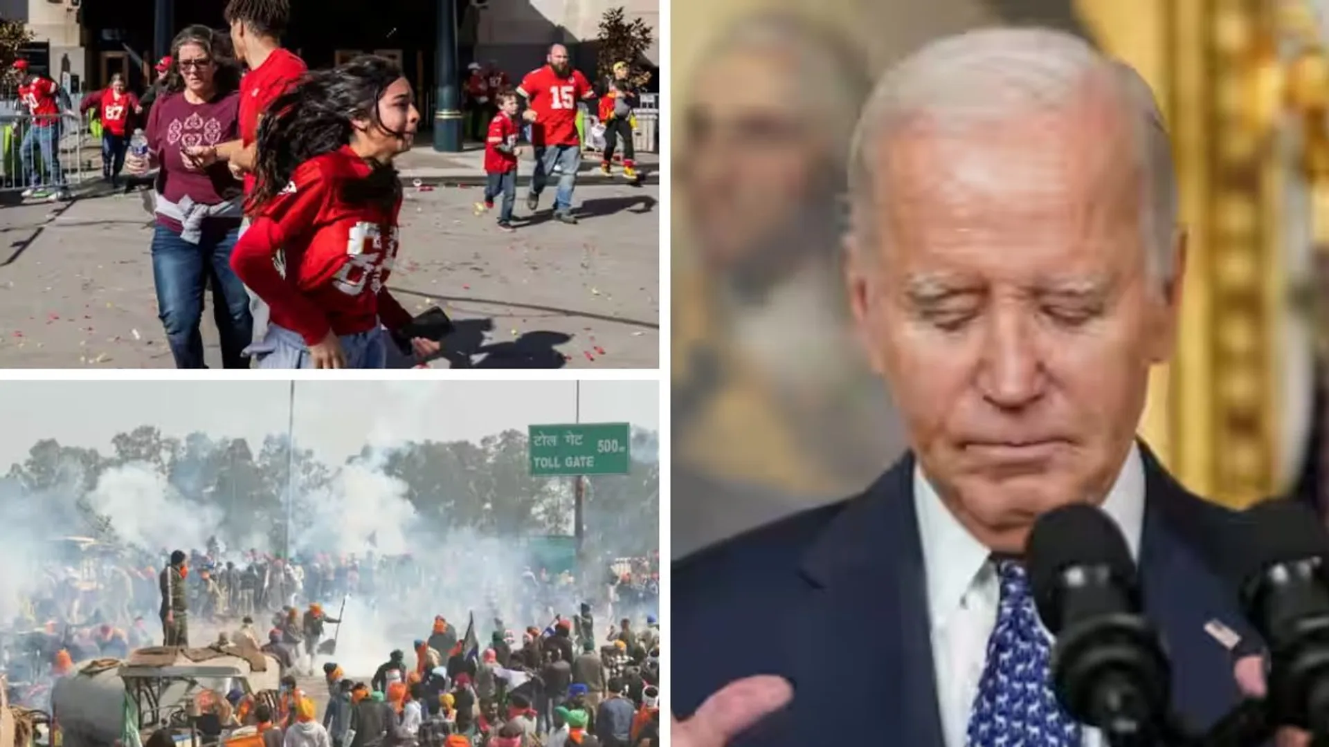 Morning news brief: Super Bowl victory parade shooting; India farmers' protest day 3; and more