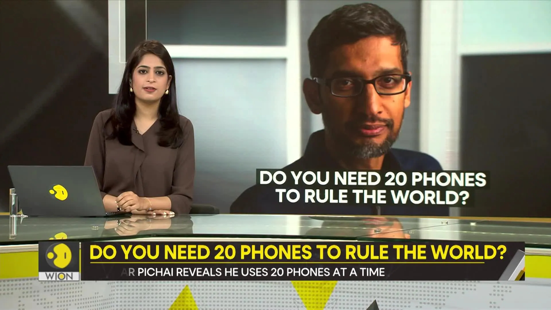 Gravitas: Do you need 20 phones to rule the world? | Google CEO's surprising revelation