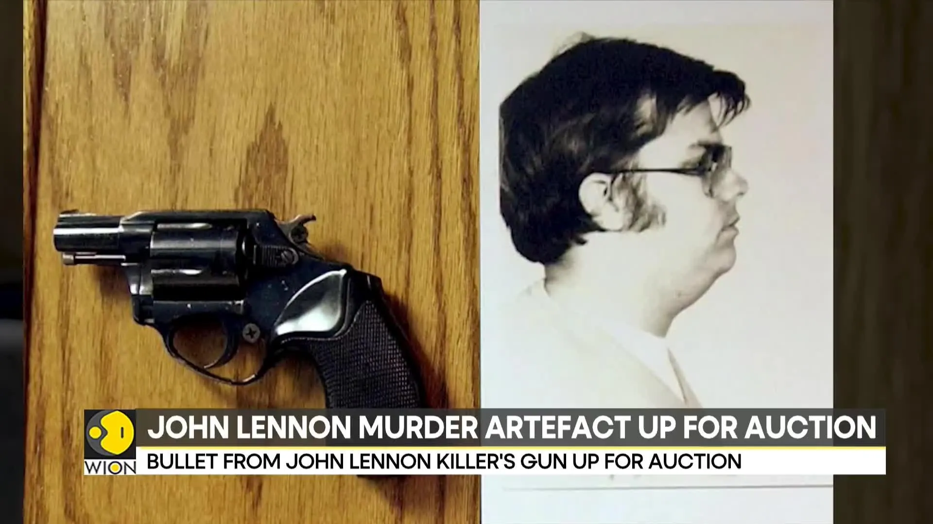 Bullet from John Lennon killer's gun up for auction