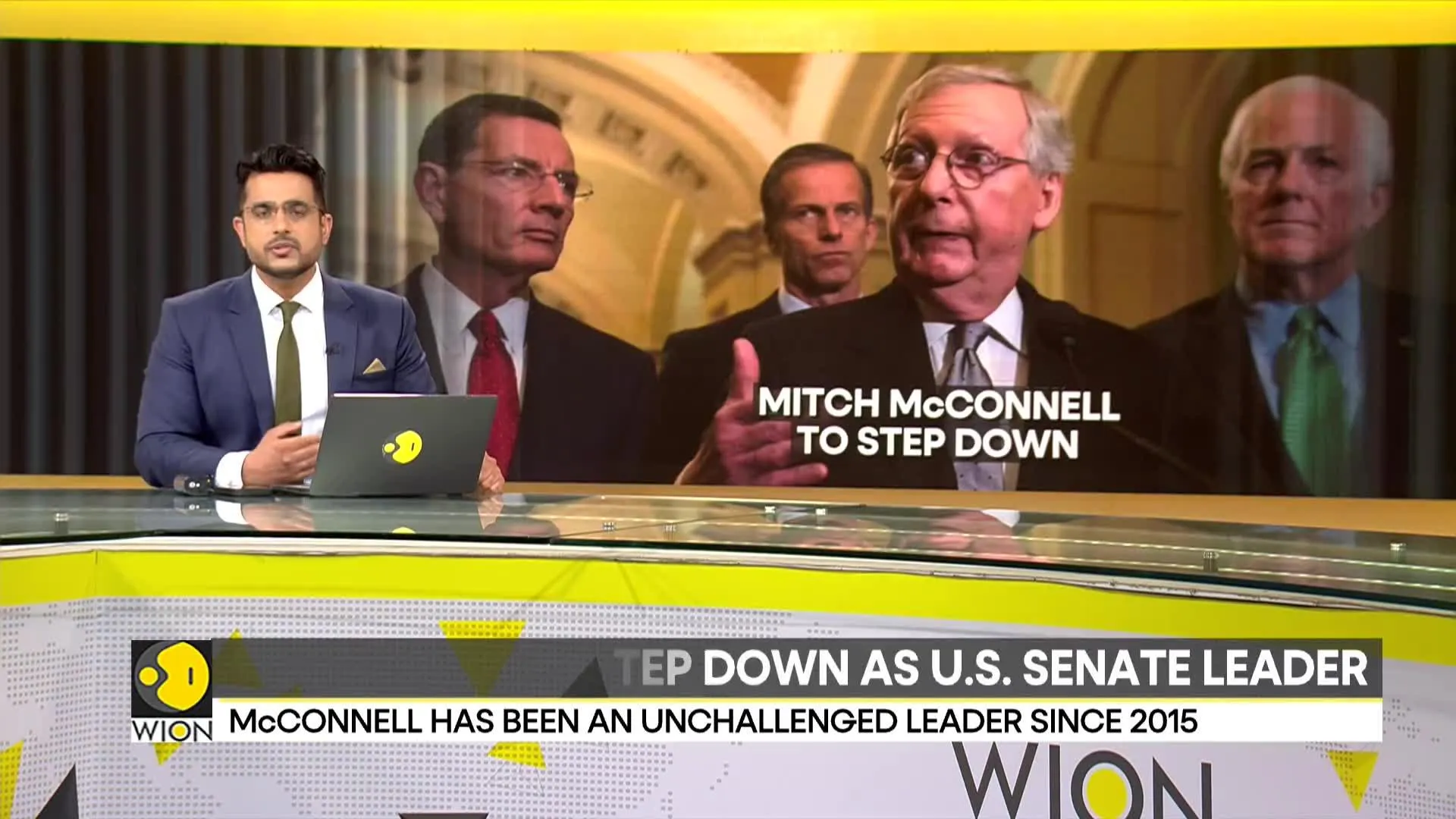 US: Mitch McConnell to step down as Republican Senate leader