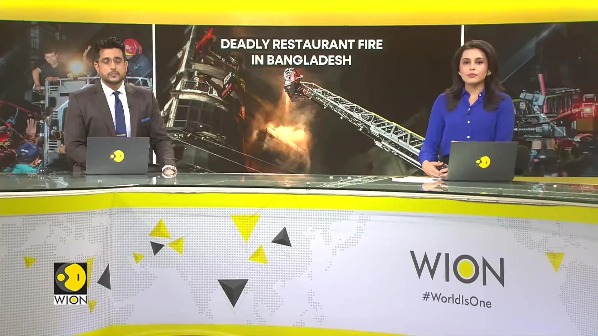 Bangladesh: Blaze engulfs seven-storey building in Dhaka, over 22 critical patients being treated