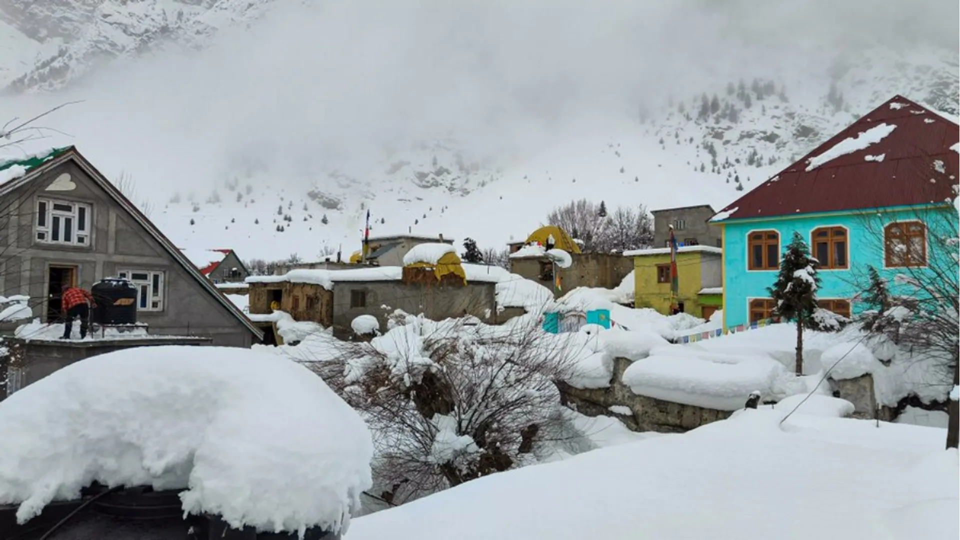Heavy snowfall in Himachal's Spiti Valley blocks over 650 roads; tourists shifted to safer locations