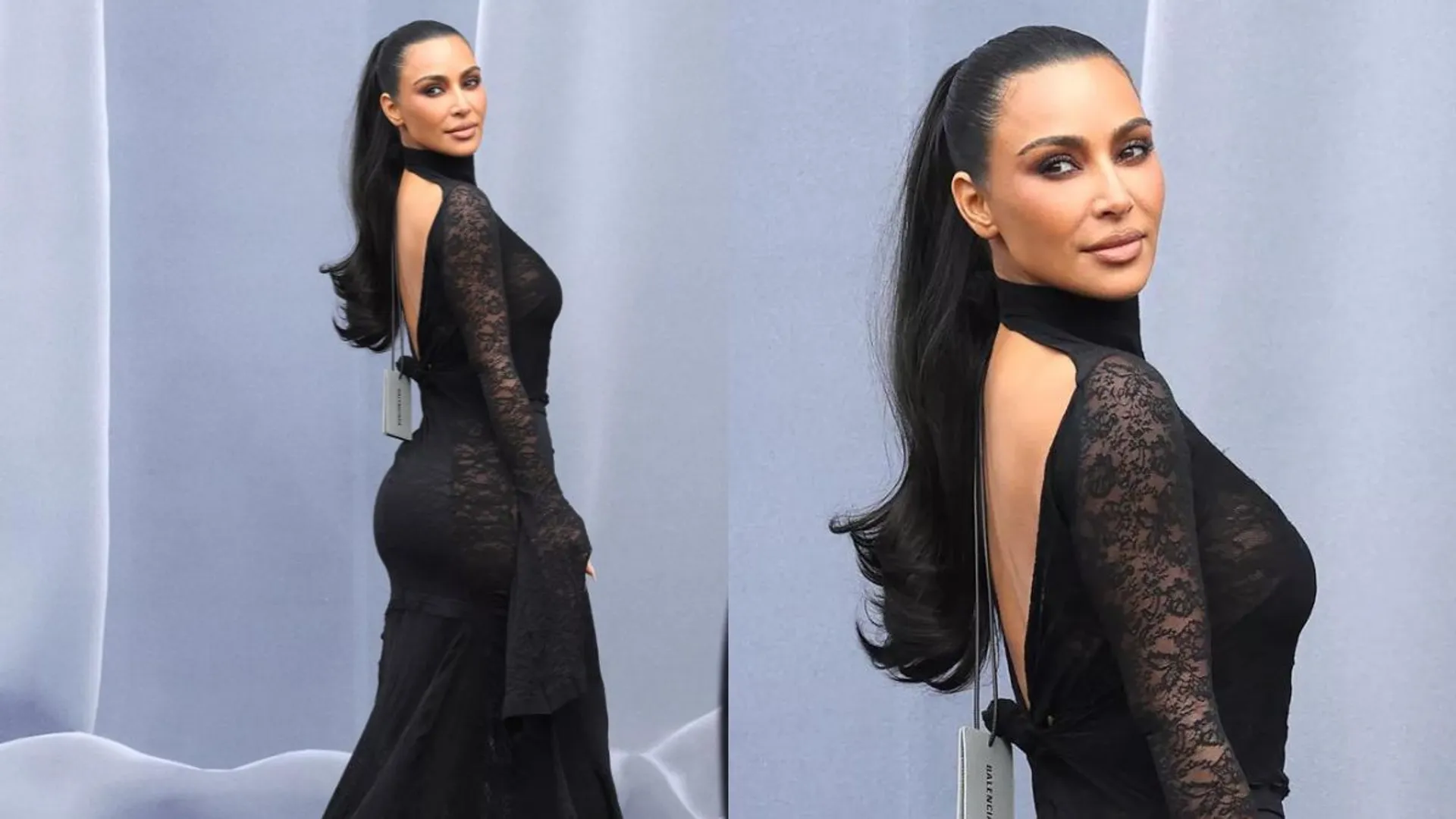 Kim Kardashian's choice of outfit for a family gathering leaves sister Khloe amused