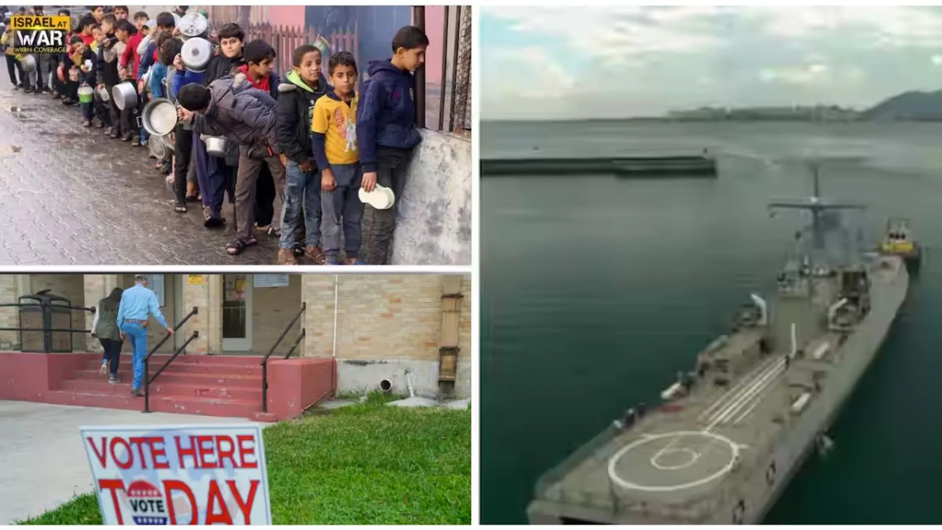 Top 10 world news: Ukraine claims it sank Russian warship; children starving to death in Gaza; and more