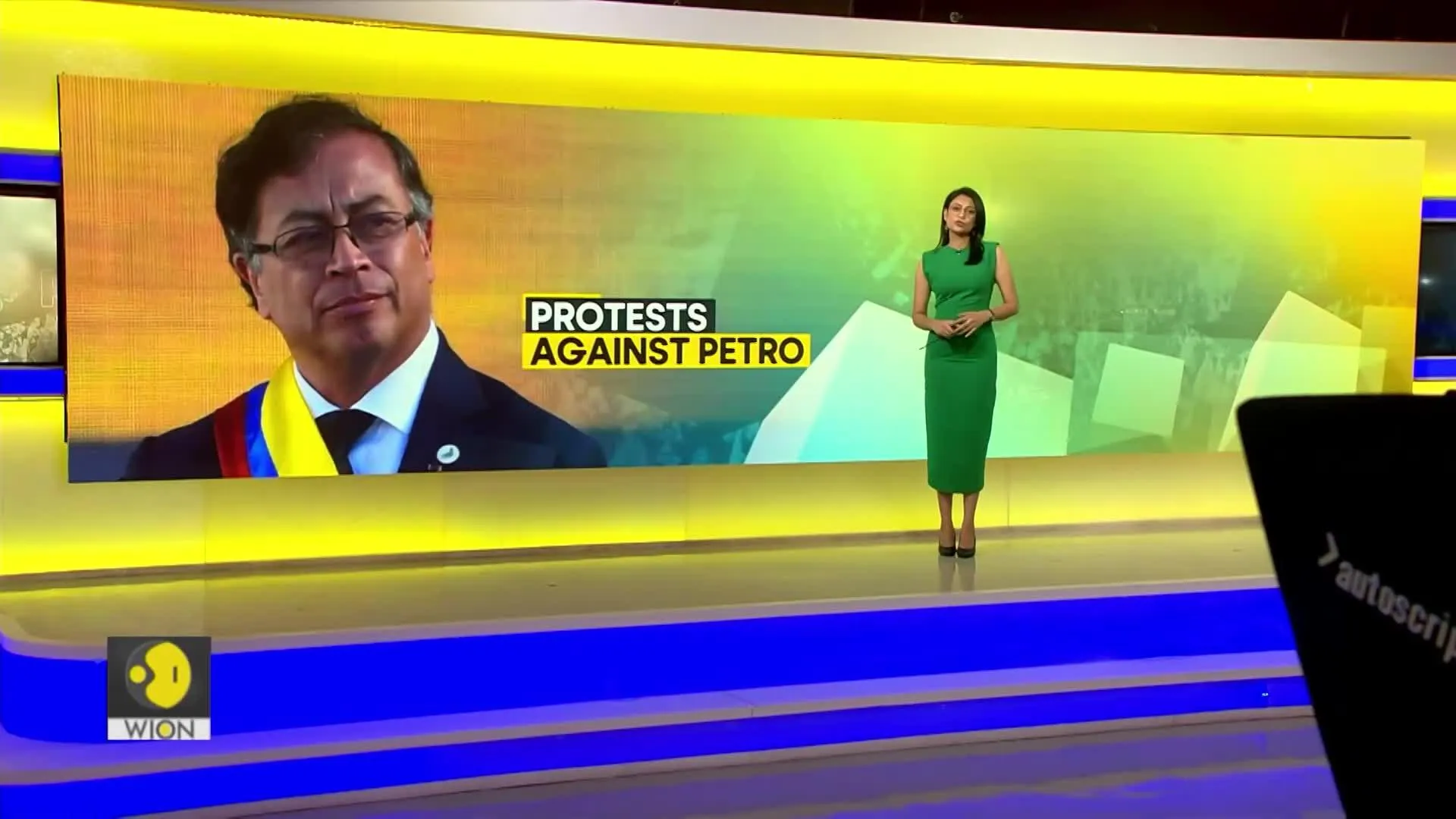 Thousands take to street in Colombia against president Petro