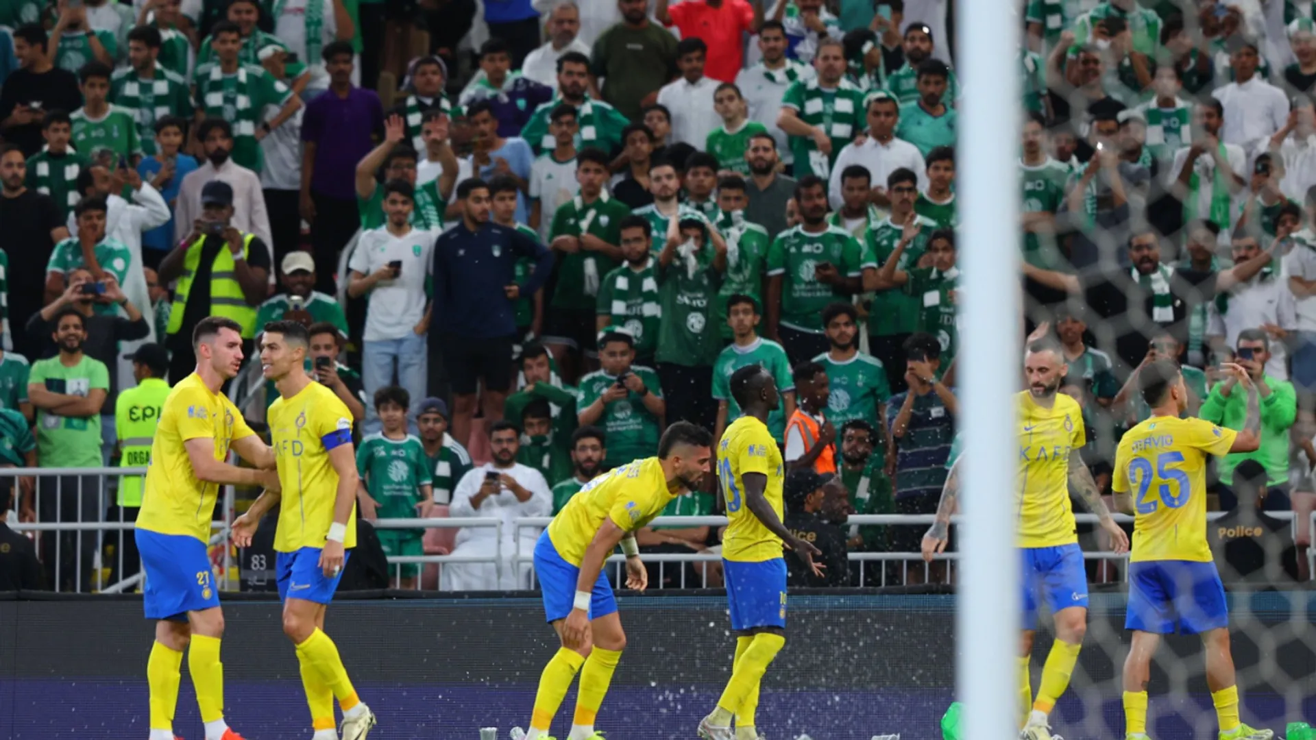 Ronaldo's penalty in win against Al-Ahli keeps Al-Nassr alive in Saudi league's title race