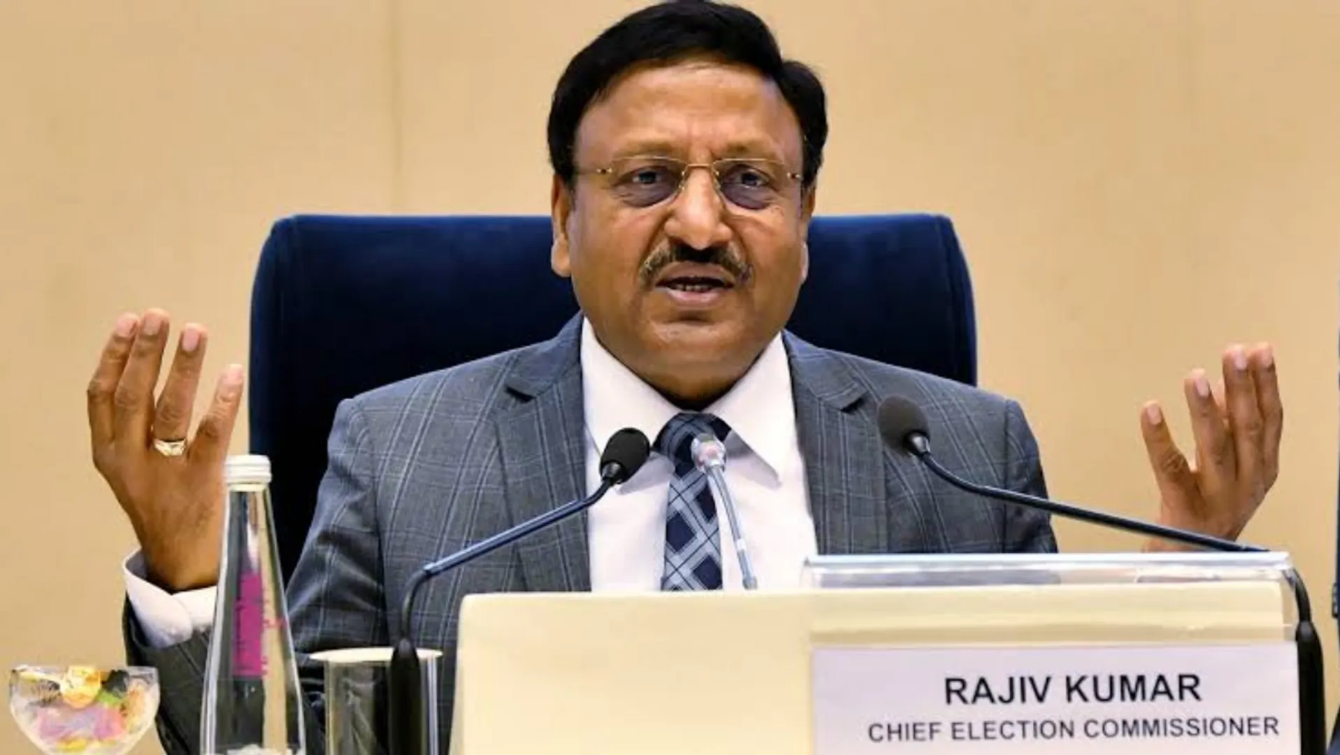 India's Chief Election Commissioner weaves wit, poetry into poll dates announcement. Here are top moments