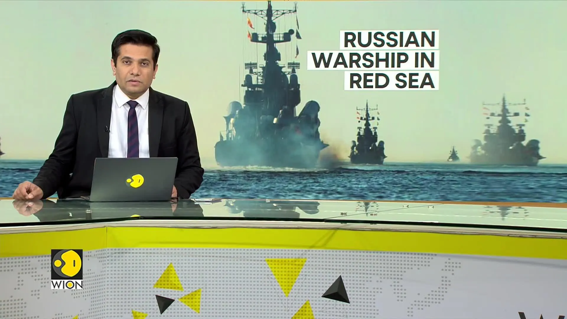 Russian warships enter the Red Sea