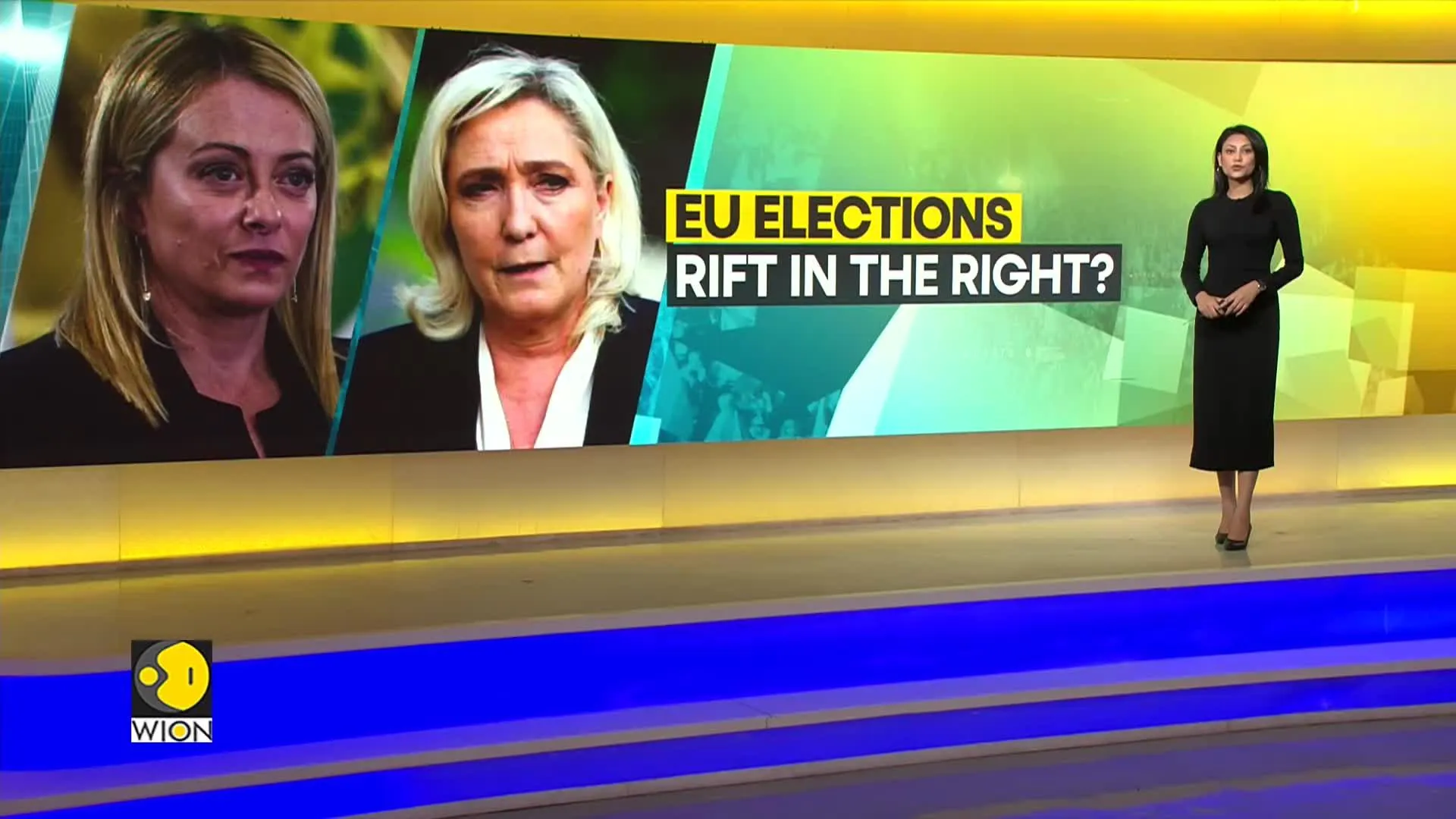 EU parliament braces for far-right surge; Meloni-Le Pen rift out in the open