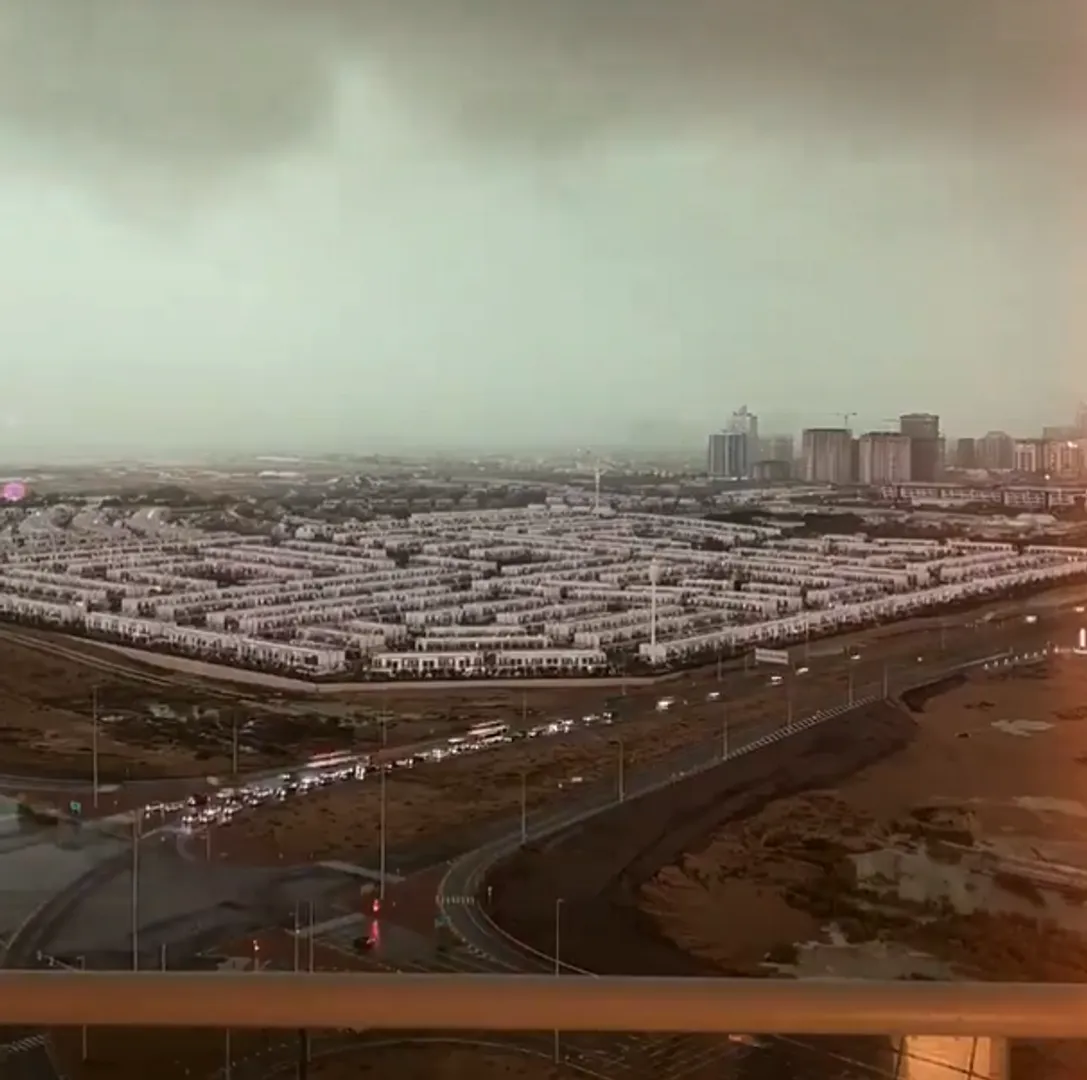 Watch | Video shows Dubai's record-breaking storm, netizens react