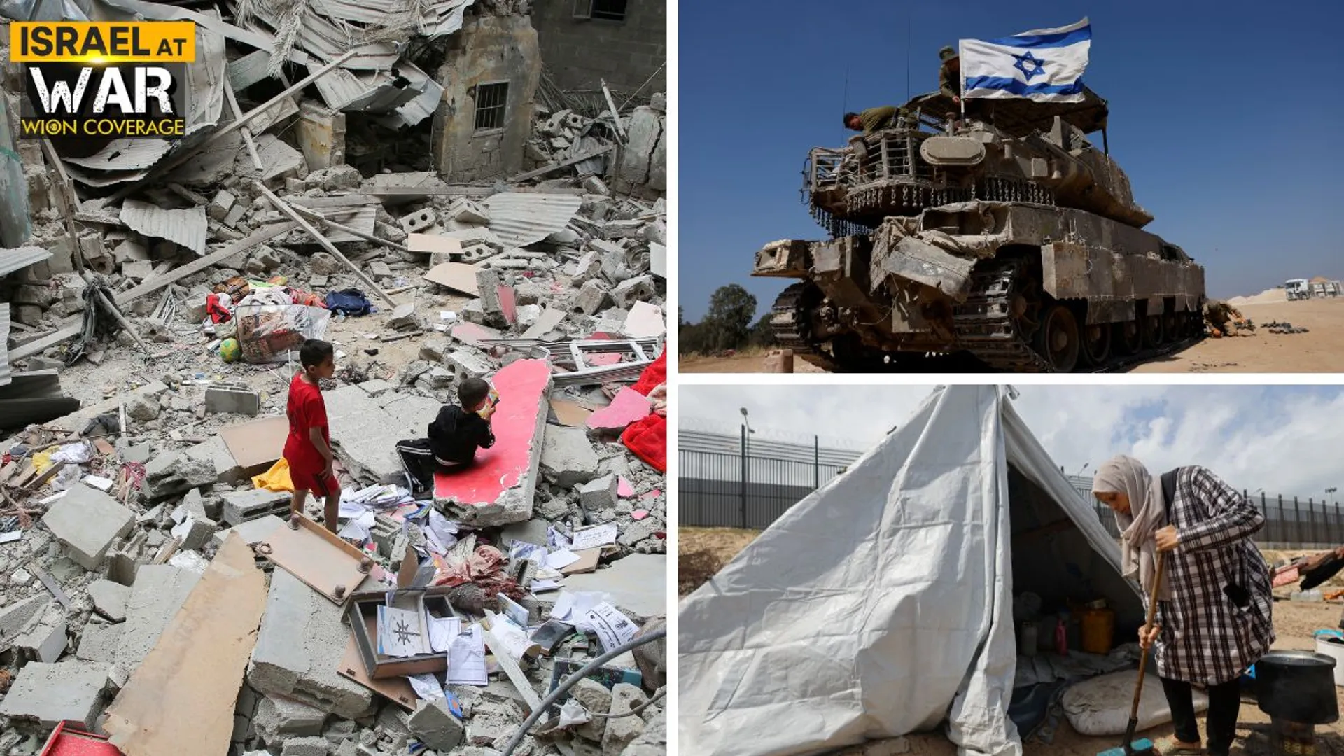Israel launches air strikes on Rafah killing at least 13 people, hours before ceasefire talks