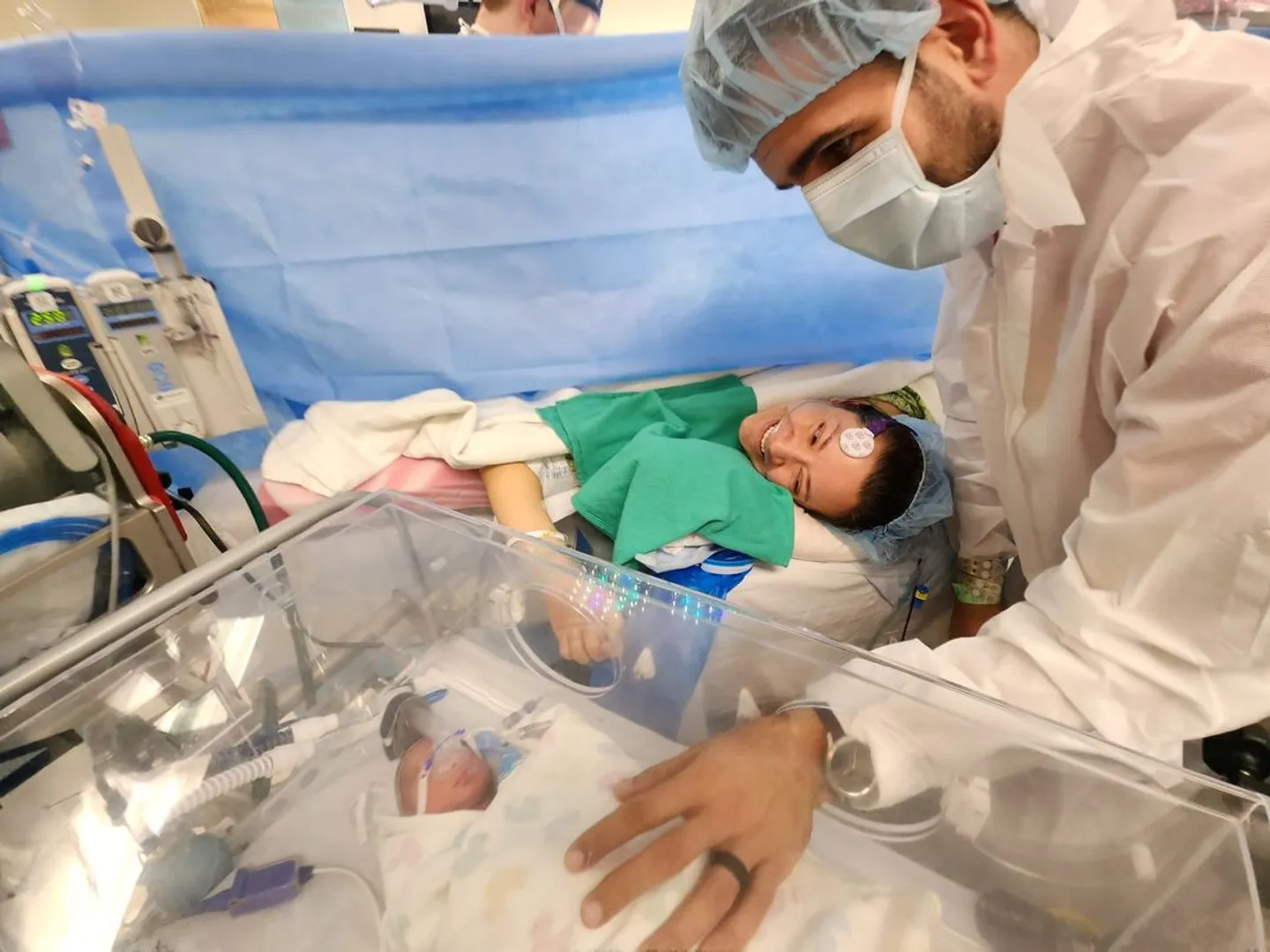 Texas couple welcomes rare identical quadruplets girls: ‘I was crying in the delivery room’