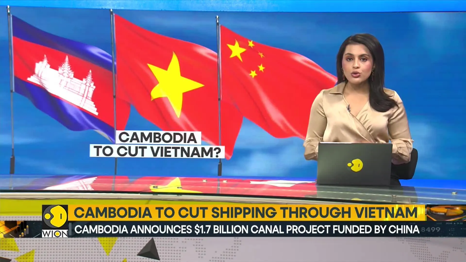 Cambodia announces $1.7 billion canal project funded by China