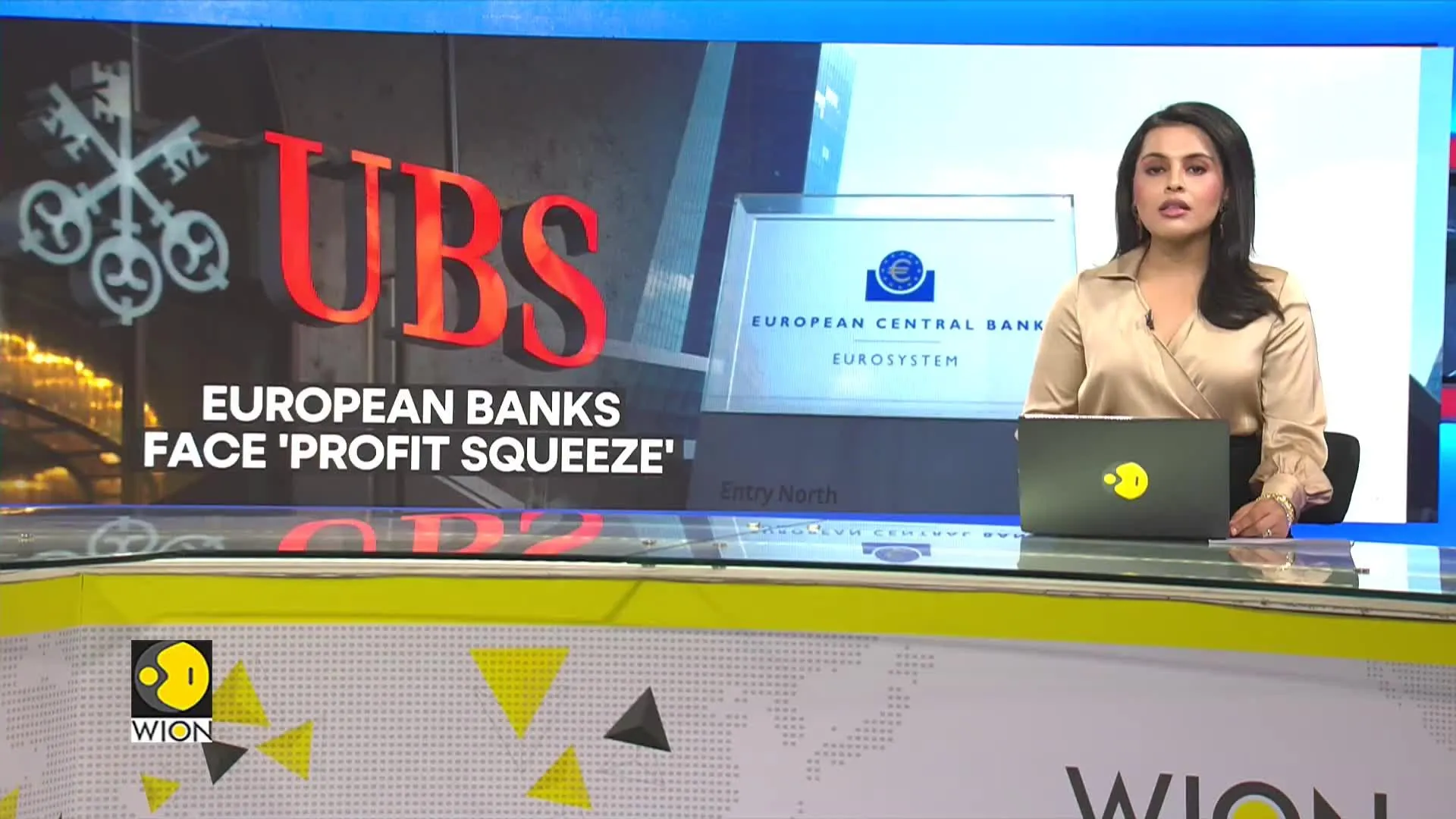 European Central bank policy shift threatens bank profits