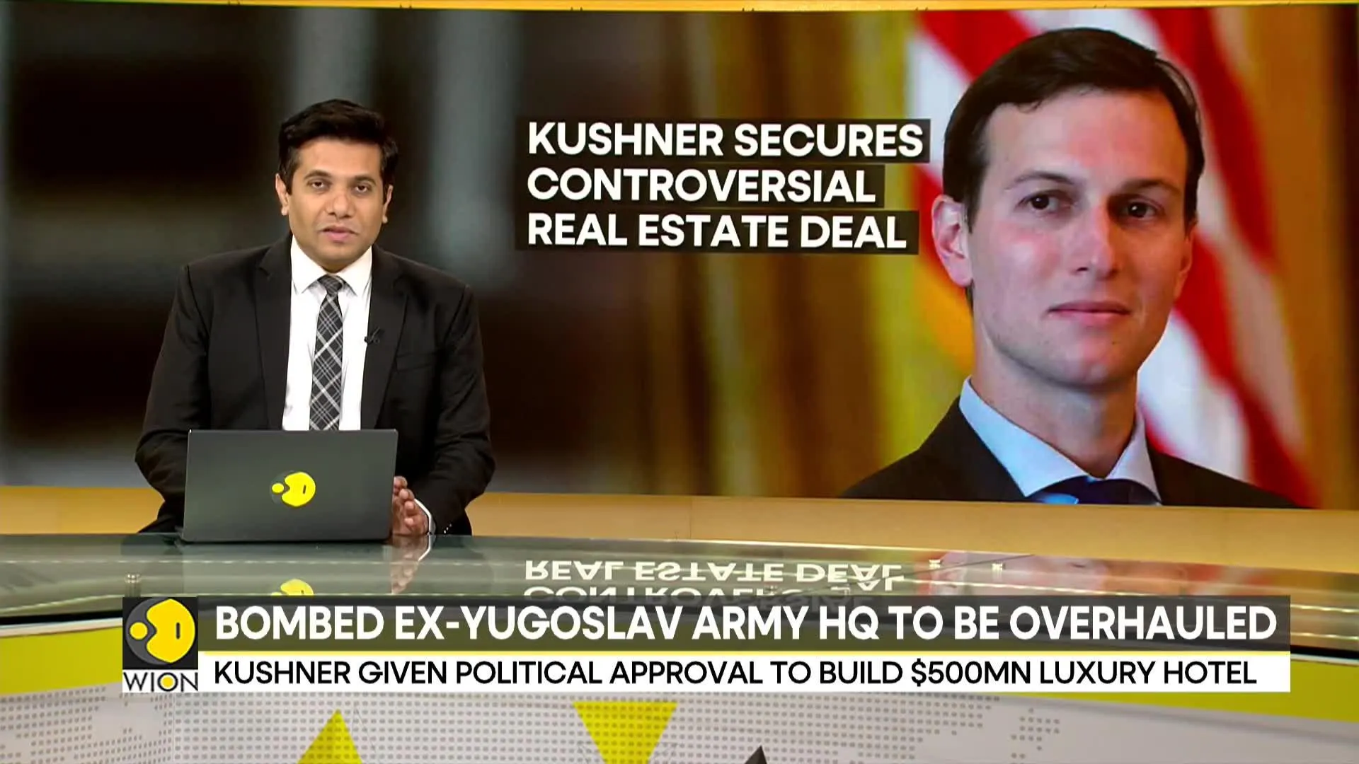 Serbia leases ex-army headquarter in Belgrade to Trump's son-in-law Jared Kushner