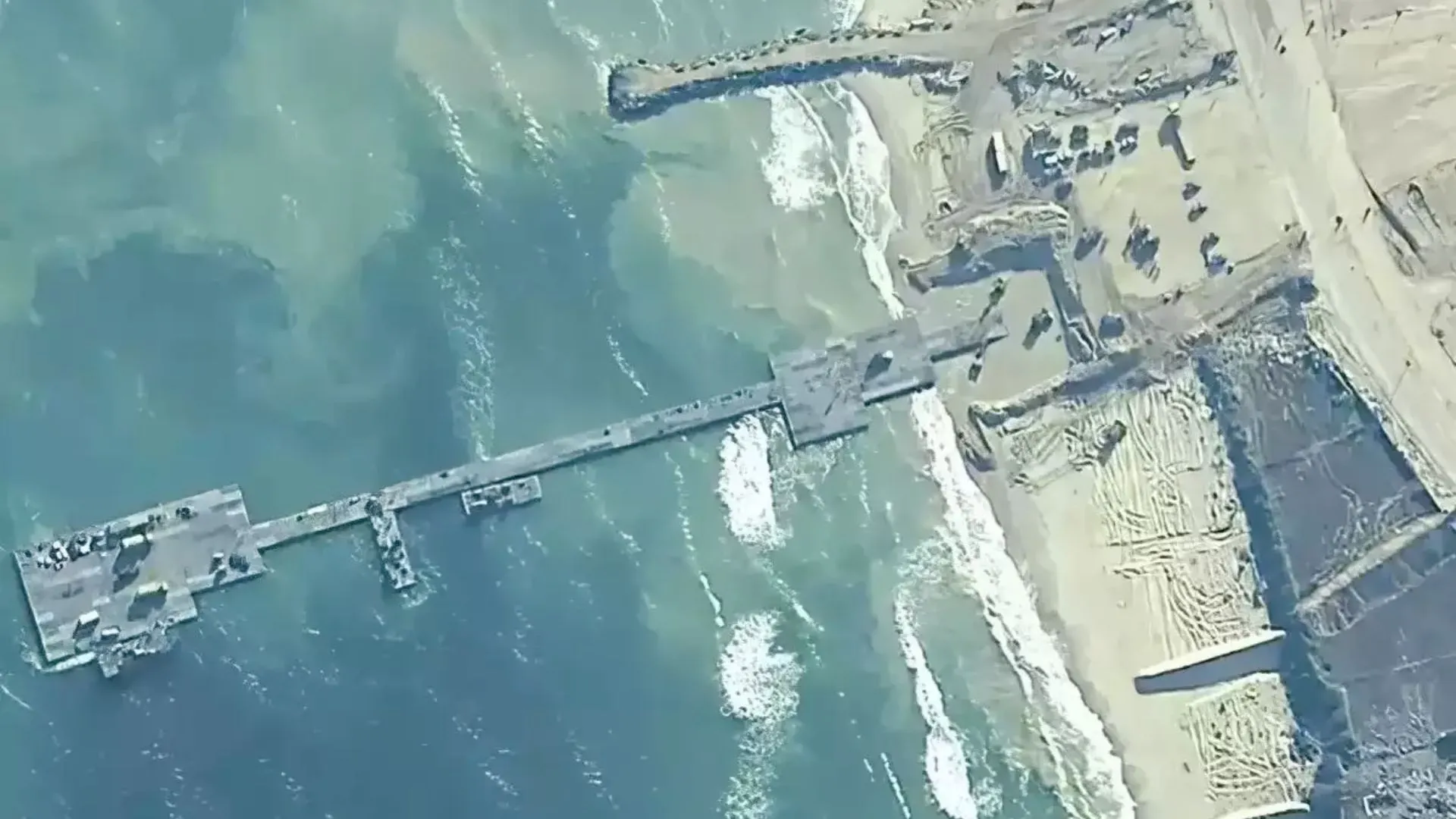 US resumes humanitarian aid deliveries to Gaza via repaired pier