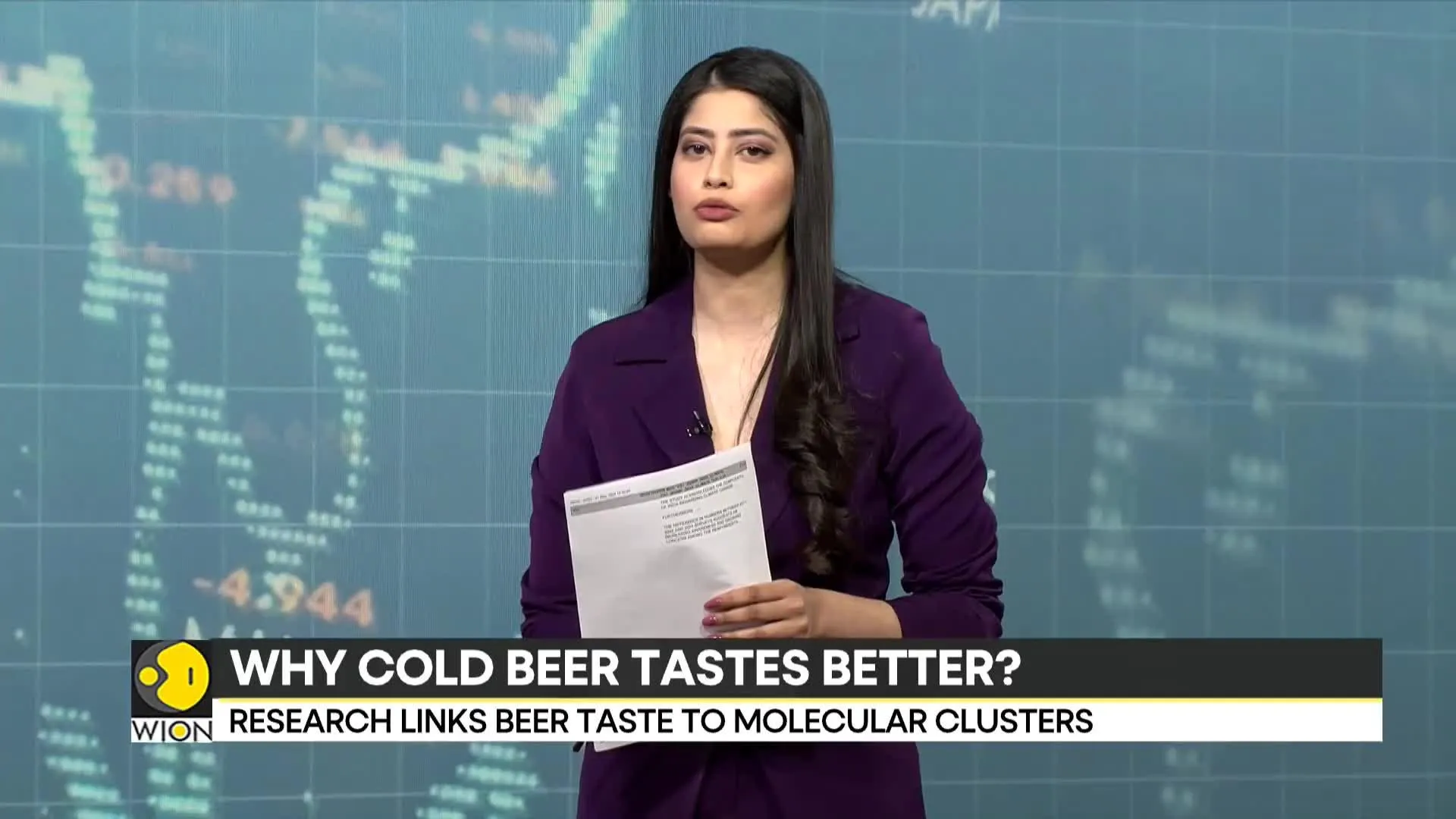 The science behind chilling pint: Cold enhances beer's Ethanol-like flavours