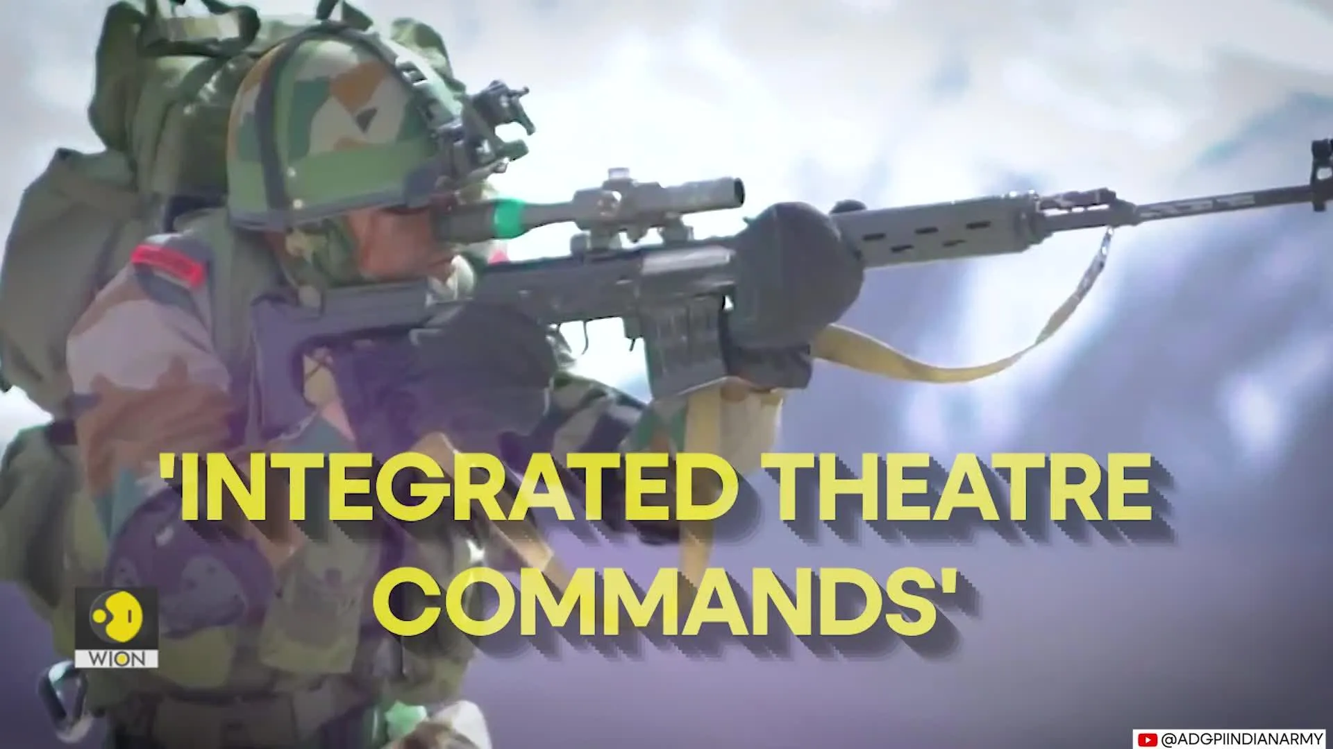 What are the Indian armed forces' ambitious plans to shift to integrated theatre commands?