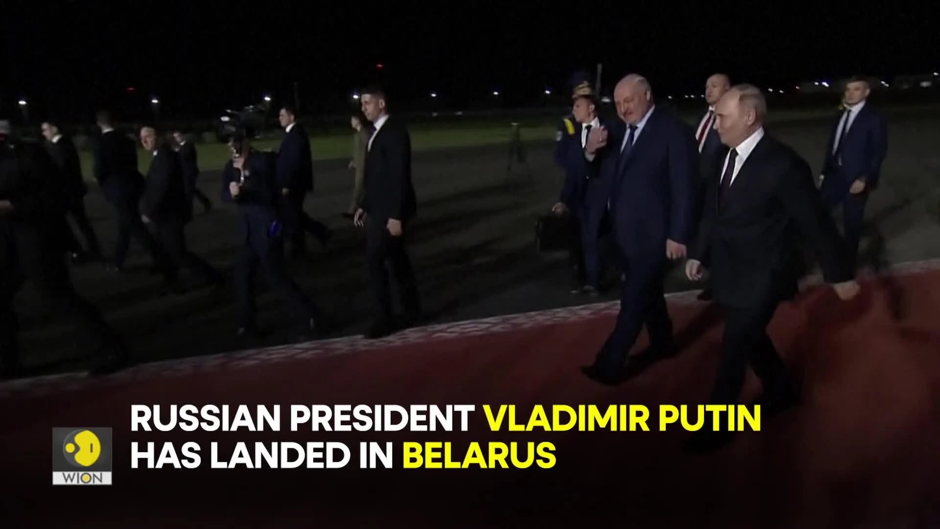 Russian President Vladimir Putin in Belarus. What's on the agenda?