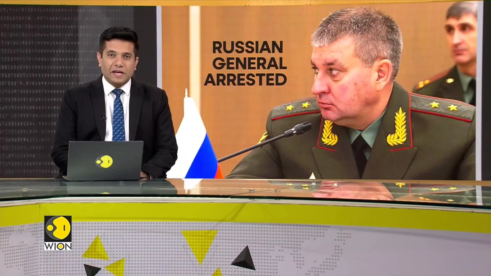 Russia arrests another General on bribery charges