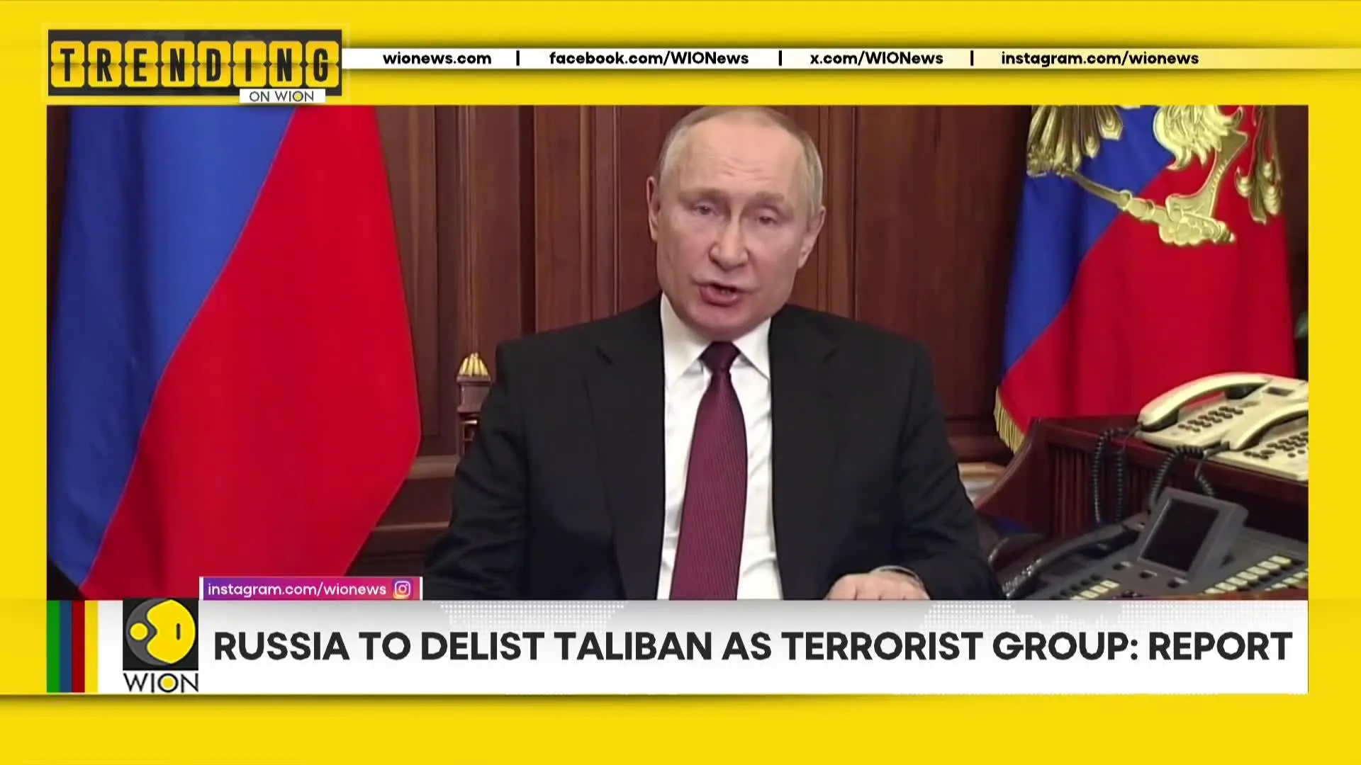 Russia to delist Taliban as terrorist group: Report | Trending on WION