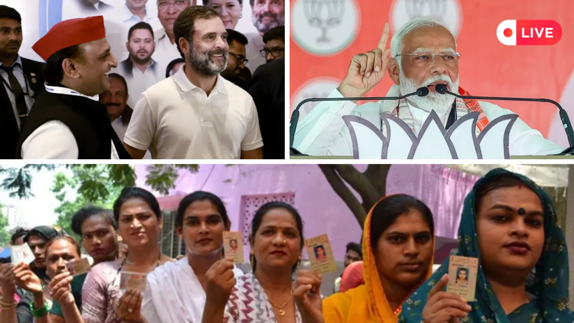 Lok Sabha elections 2024 Highlights: INDIA bloc will end 50% reservation cap, says Rahul Gandhi