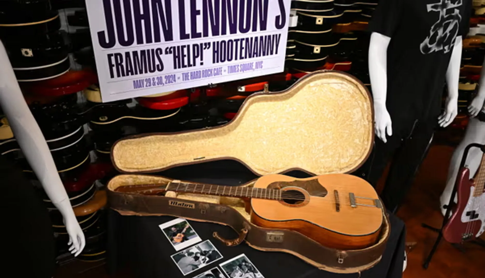 New Beatles auction record: John Lennon guitar sells for $2.9 million