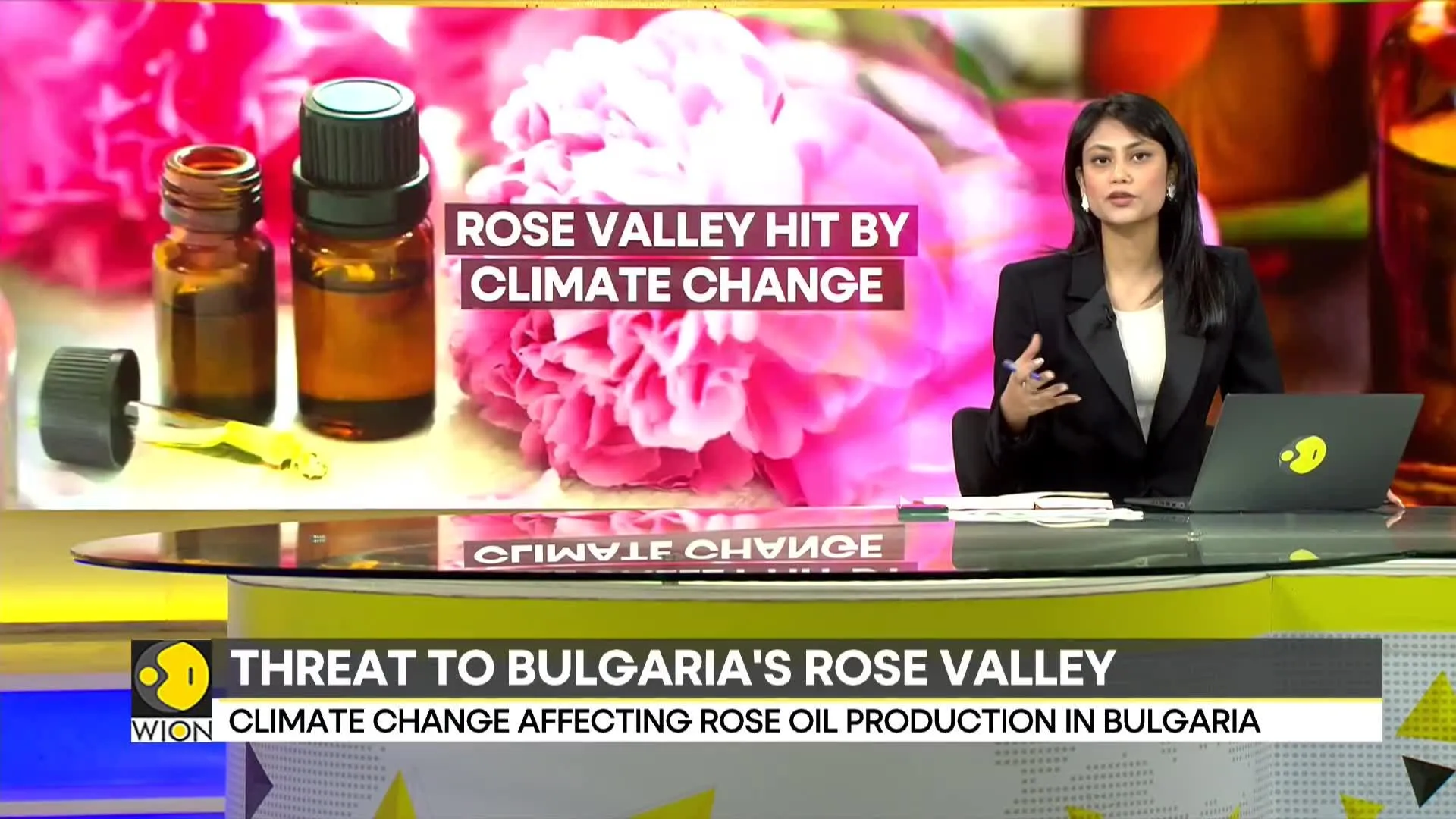 Climate change affecting Bulgaria's Rose Valley