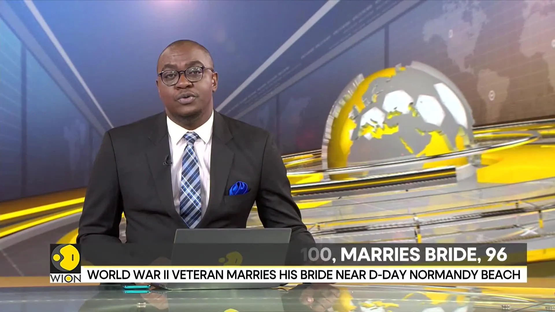 80 years post D-Day, World War II veteran gets married