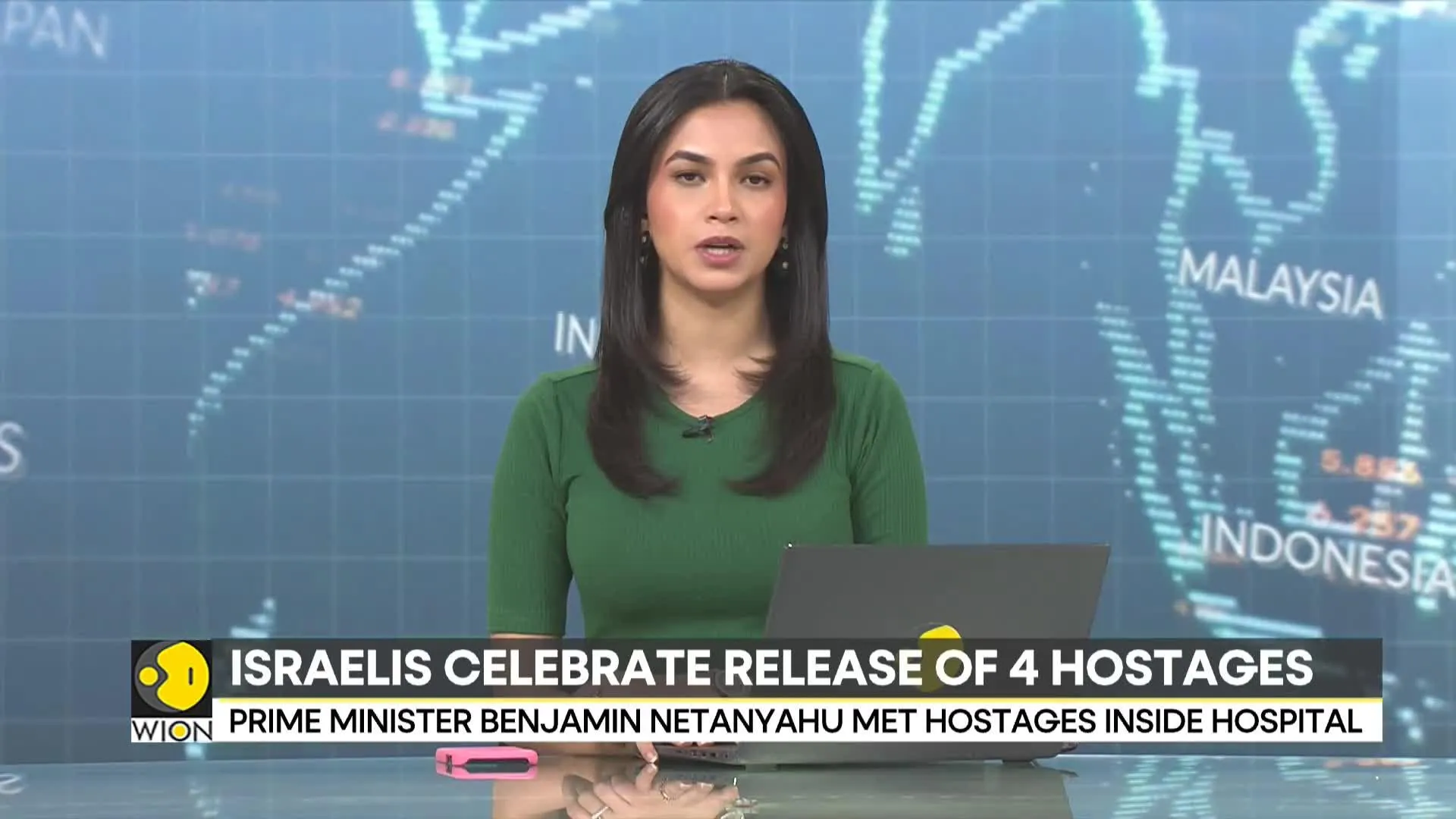 Israel-Hamas war: Israelis celebrate after four hostages taken from Nova festival rescued