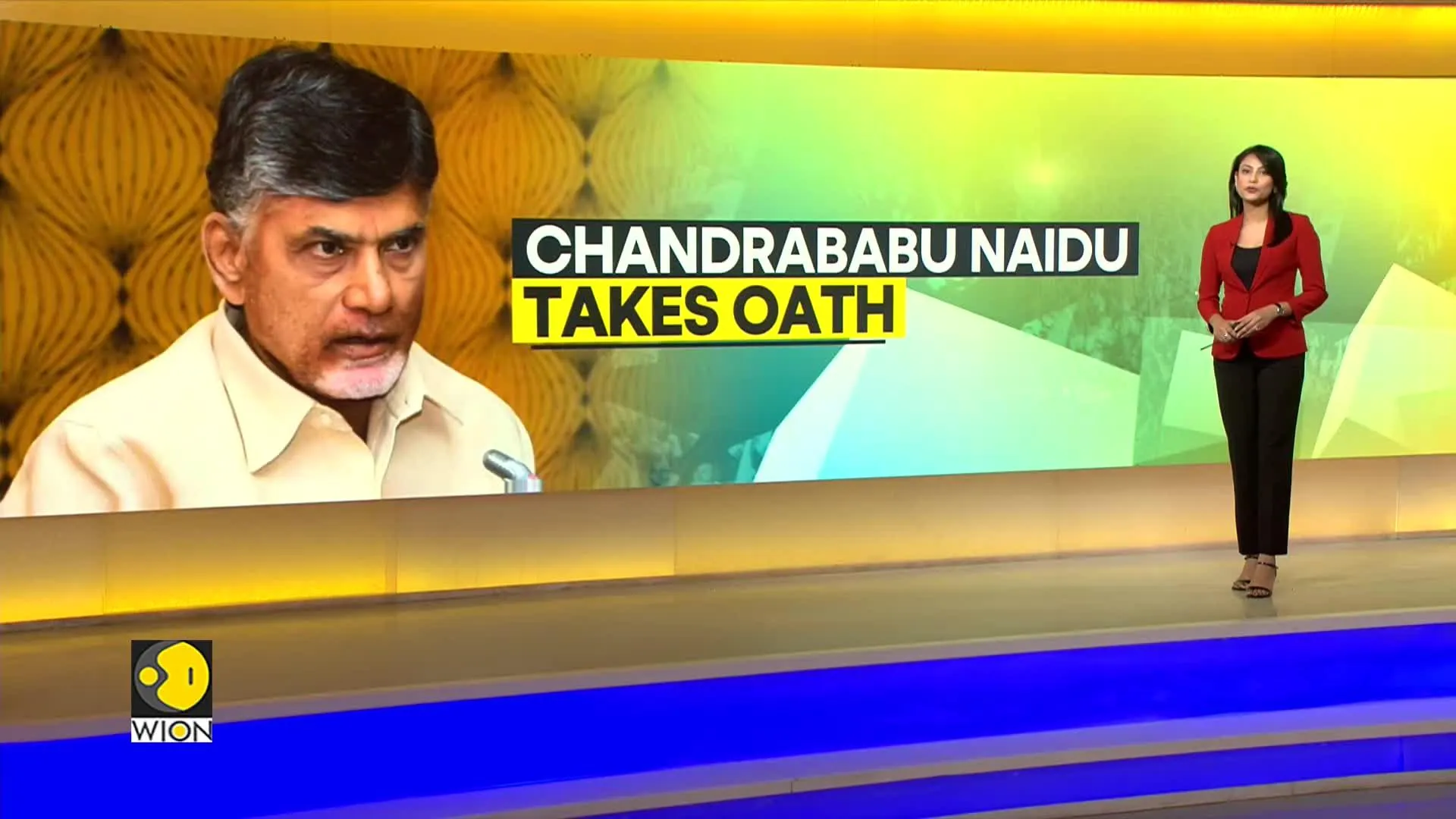 India: TDP leader Chandrababu Naidu takes oath as Andhra's CM; PM Modi, Amit Shah in attendance