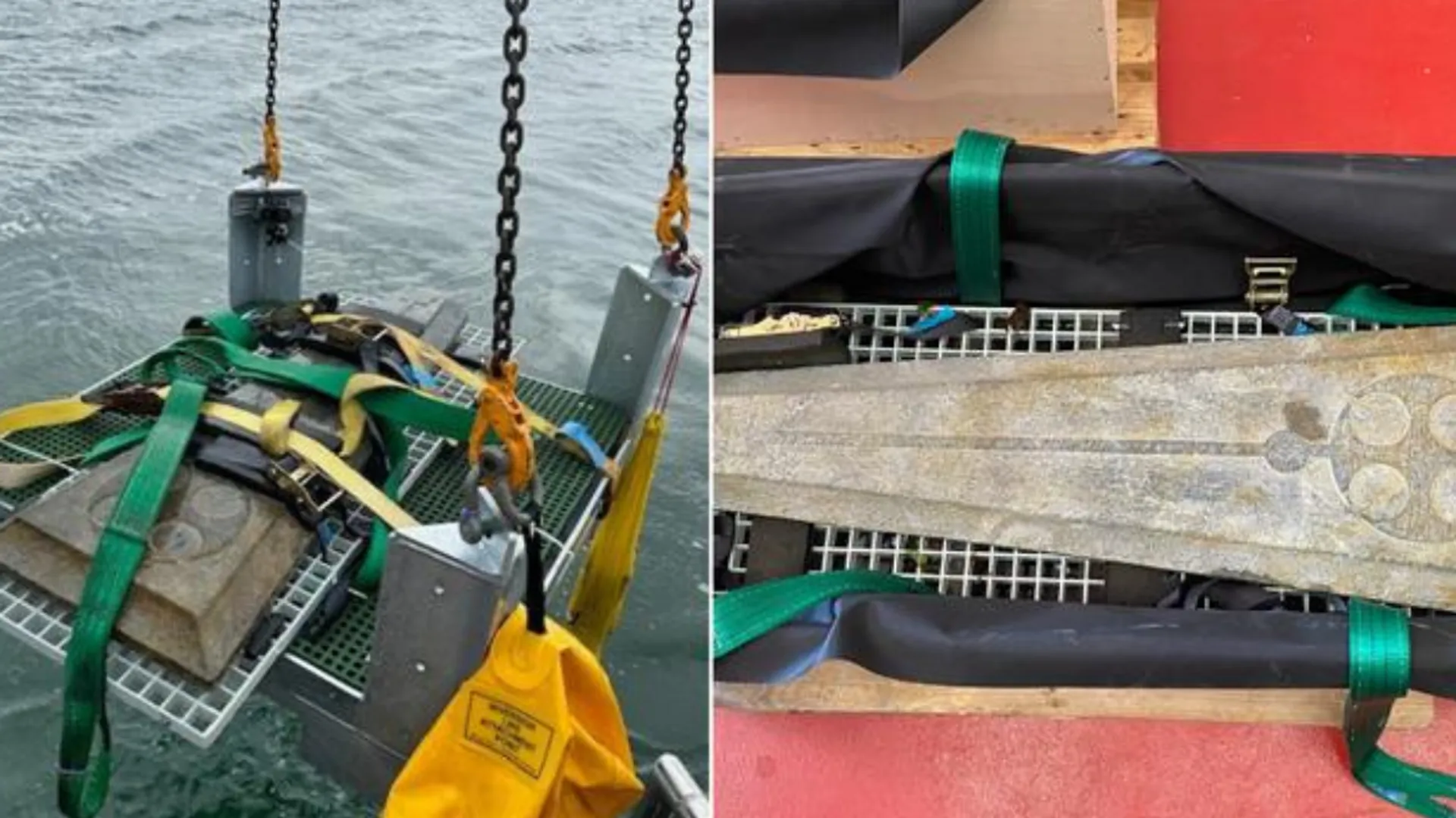 Eerie medieval gravestones found near 800-year-old shipwreck in English Channel