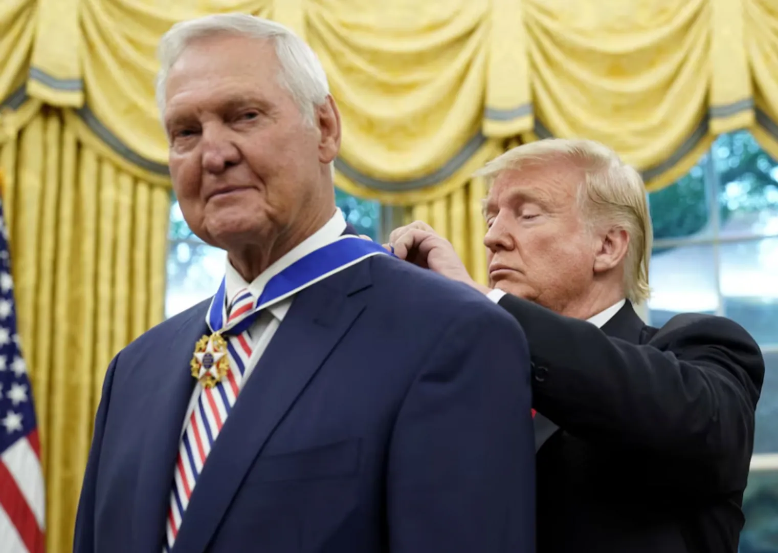 Basketball great Jerry West who inspired NBA logo, dead at 86